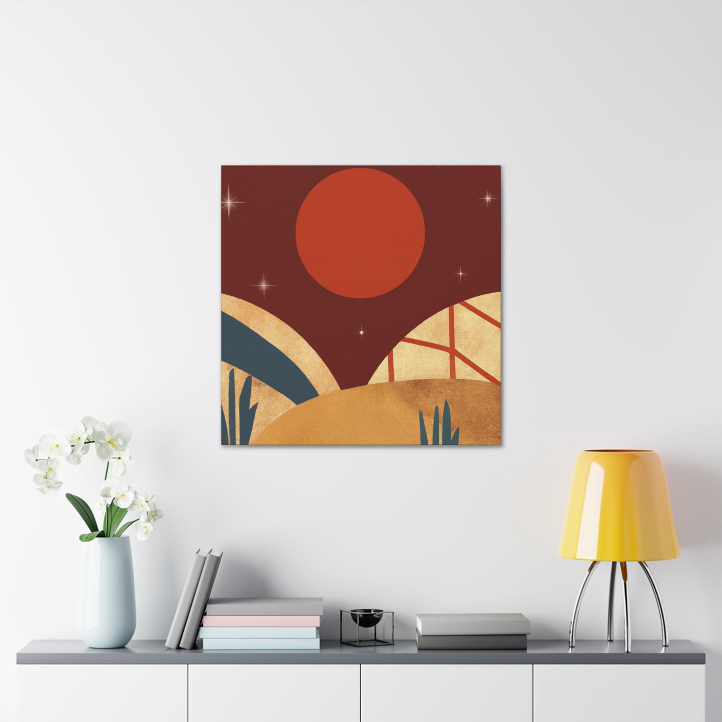 Faded Funk - Midcentury - Canvas
