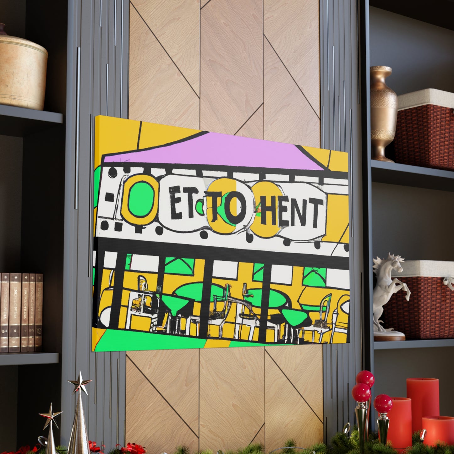 Tent O Rama - Canvas Pop Art