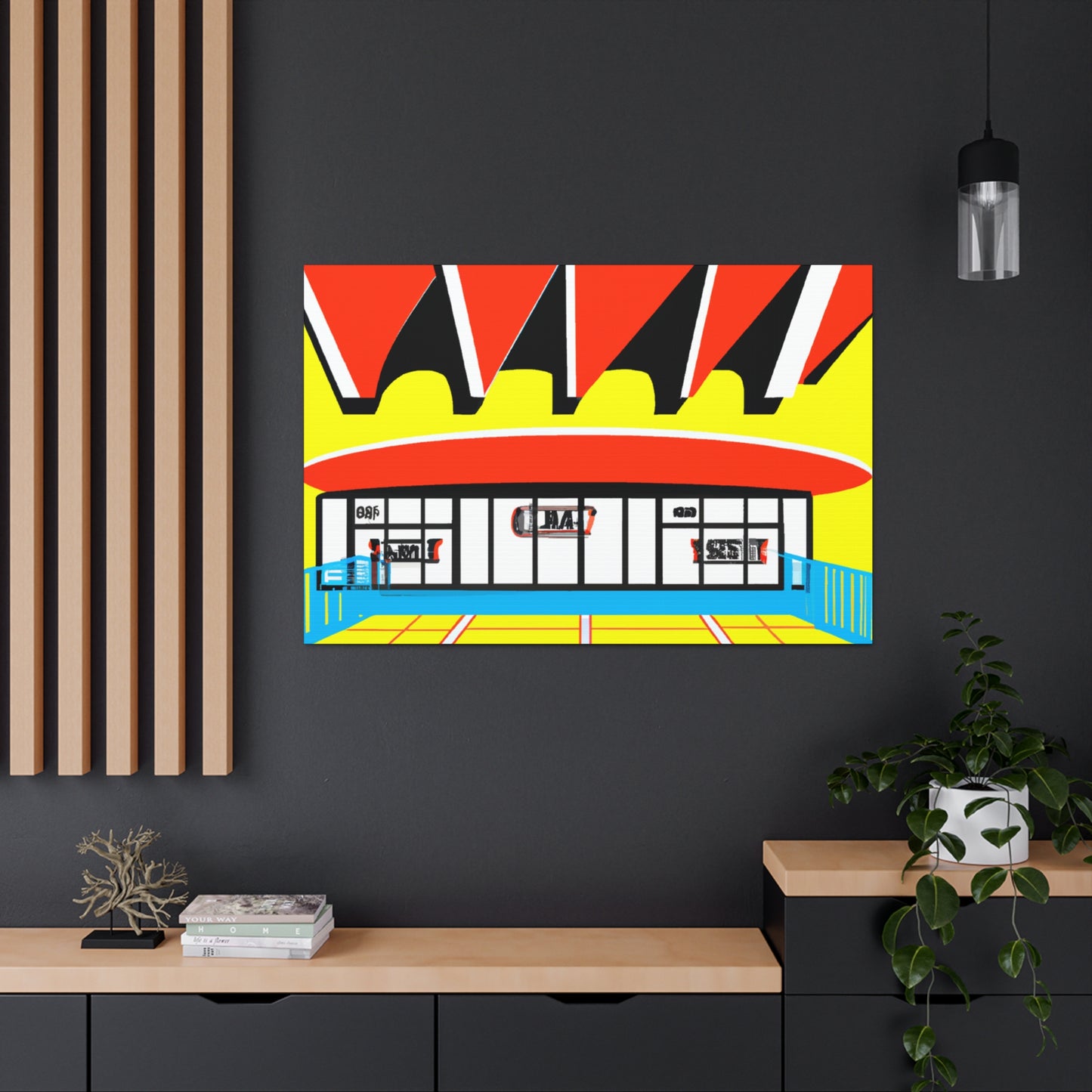 'The Wacky Wagon' - Canvas - Pop Art