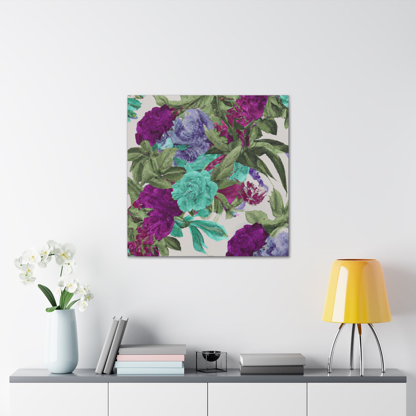 Lotus-Floral - Canvas