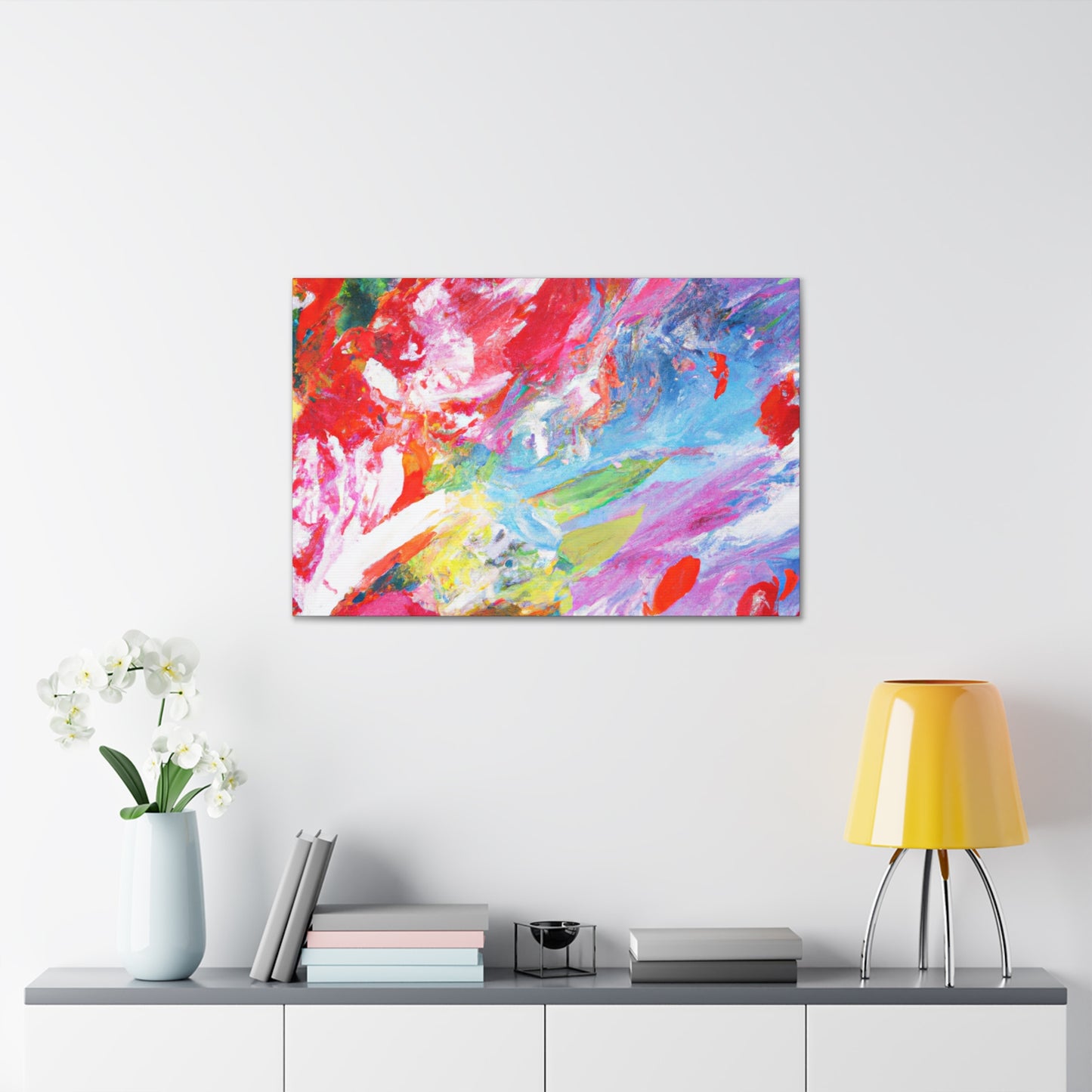 Glittering Horizon - Abstract Canvas