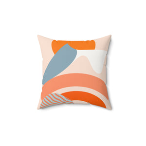 Spun Polyester Square Pillow
