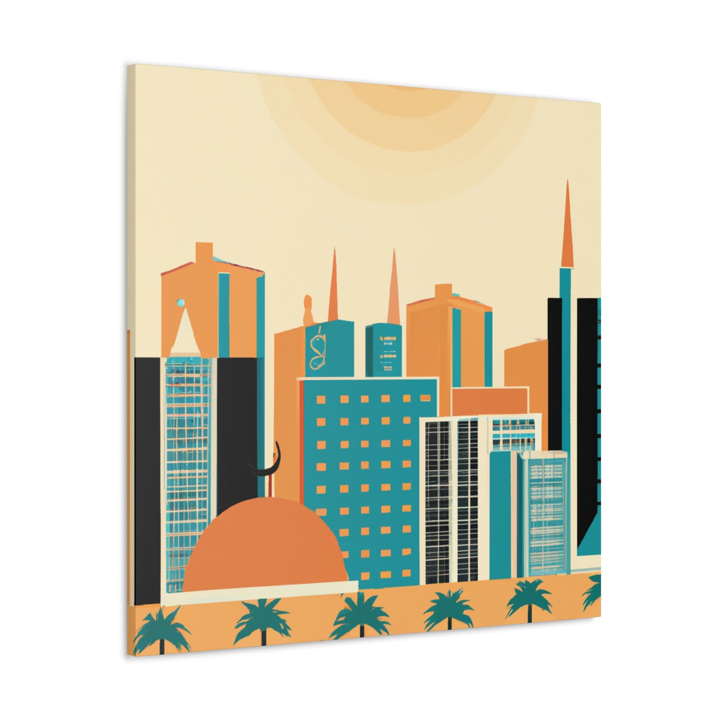 Sherazad - Middle East - Canvas