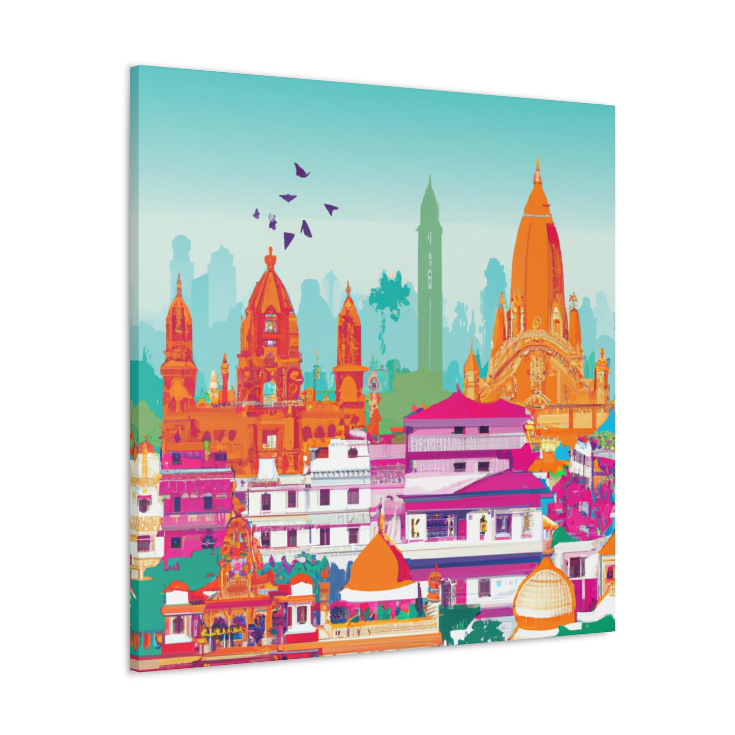 Taj Mahal - Destination India - Canvas