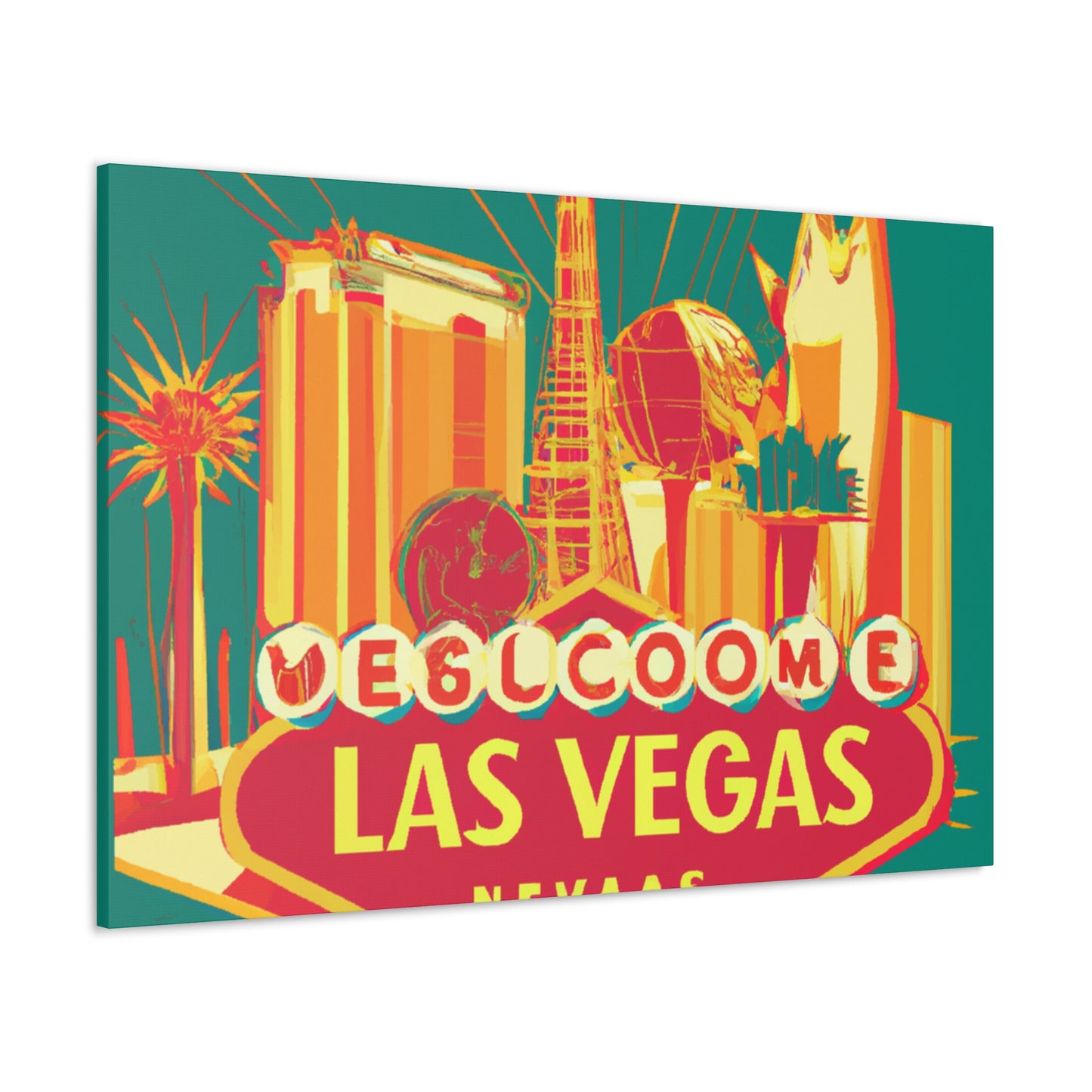 Wild Nights - Destination Vegas - Canvas