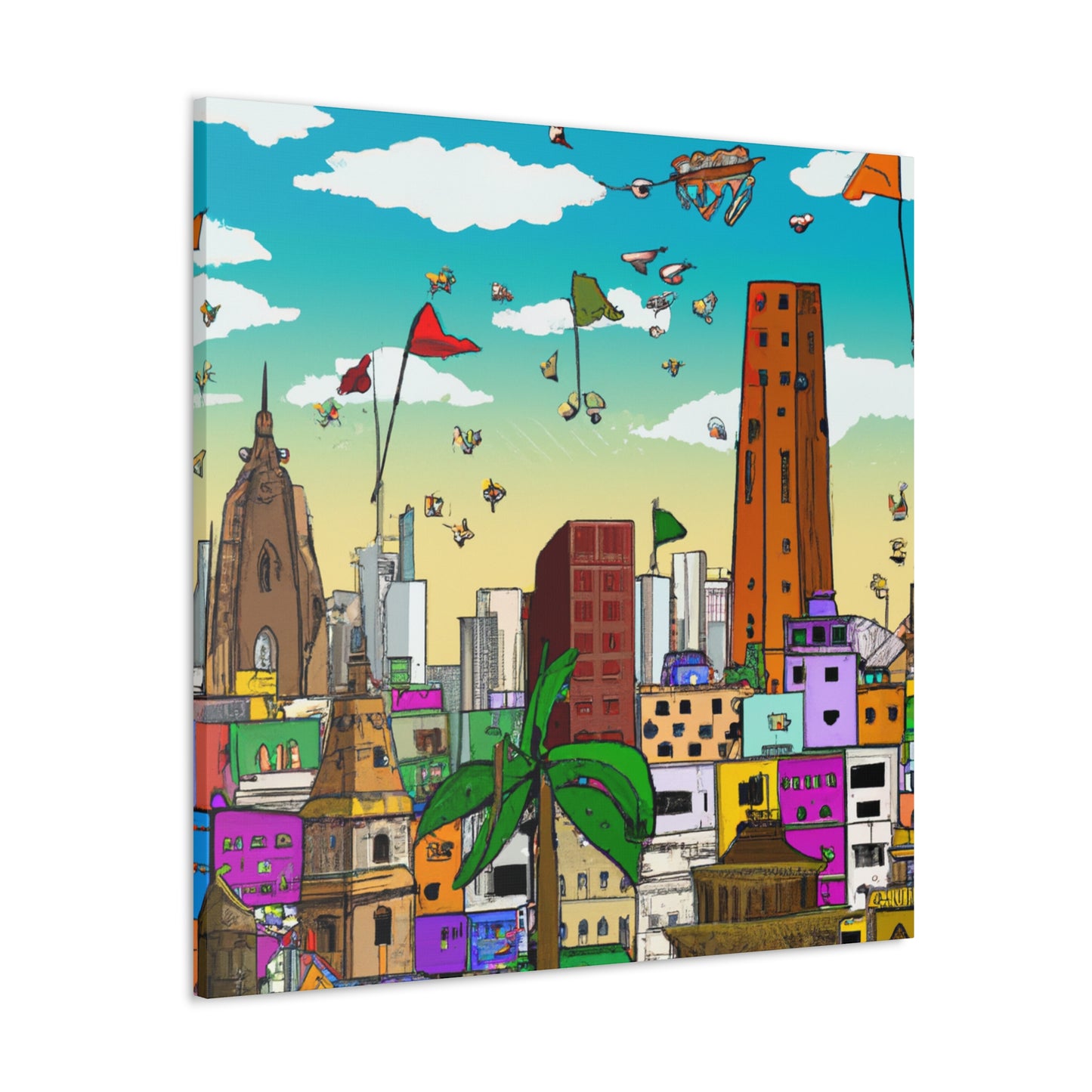 Saffron Spice - Destination India - Canvas