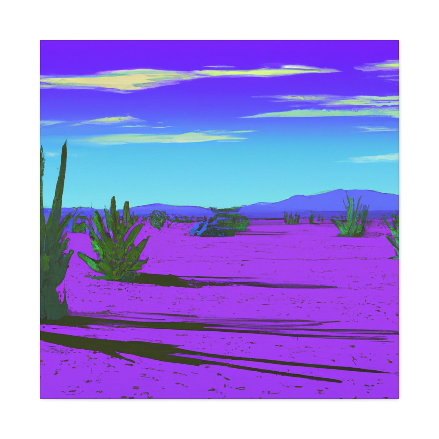 Cactus Cove - Landscape - Canvas