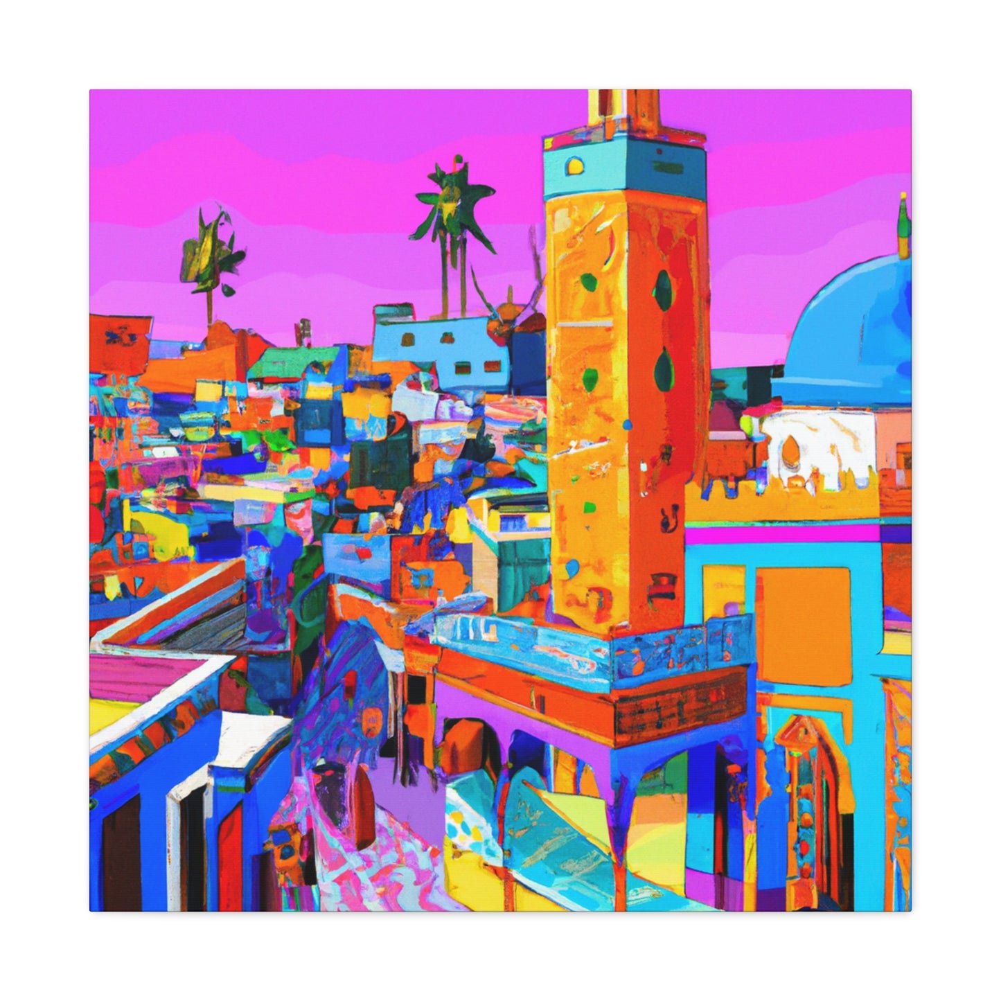 Nadia Nurdin - Morraco - Canvas