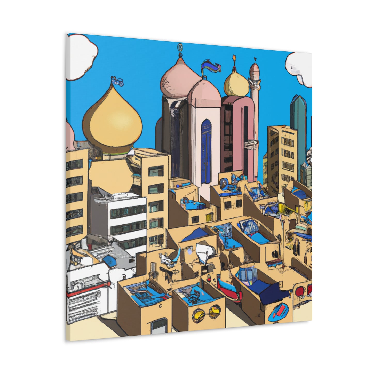Desert Mirage - Destination Arab Emerates - Canvas