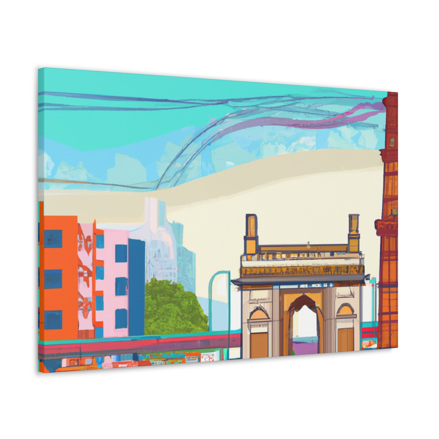 Vedic Vista - Destination India - Canvas