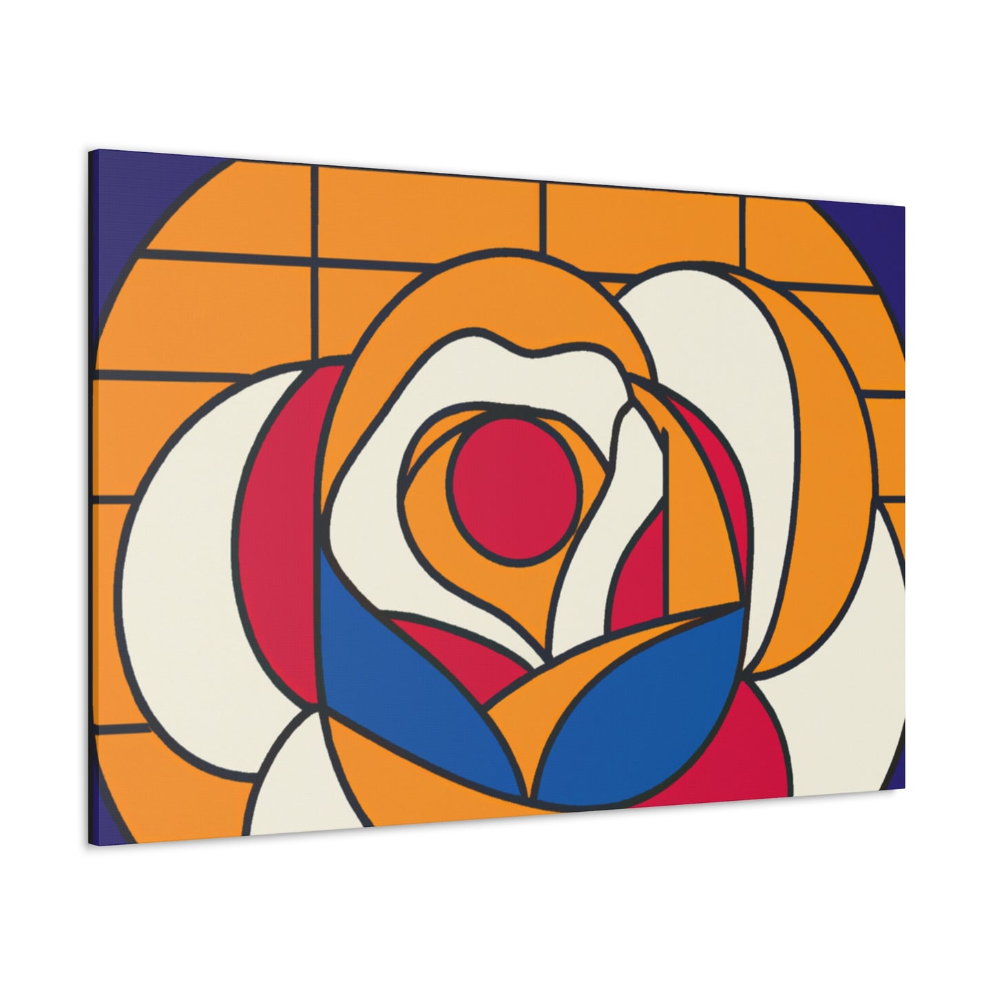 Poppy- Midcentury Canvas