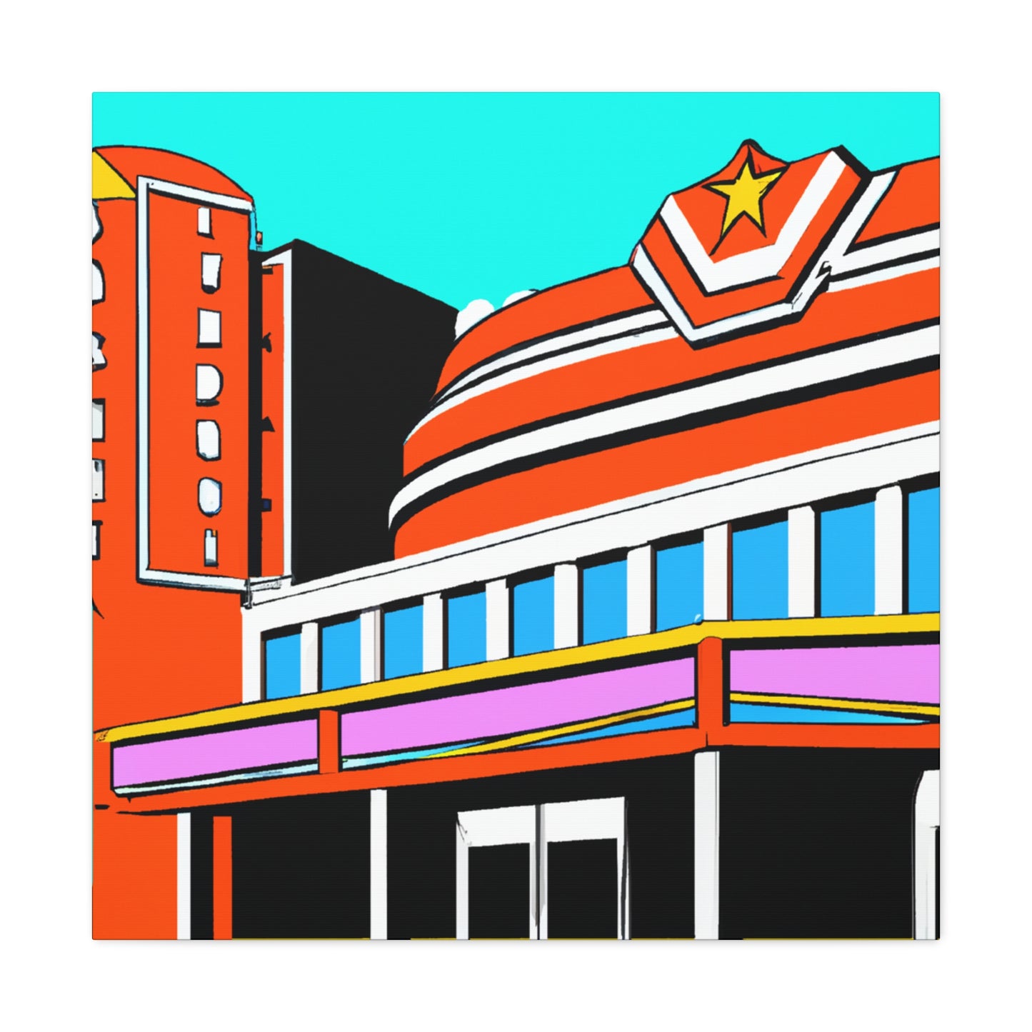 "Jay's Classic Carnivals" - Pop Art Canvas