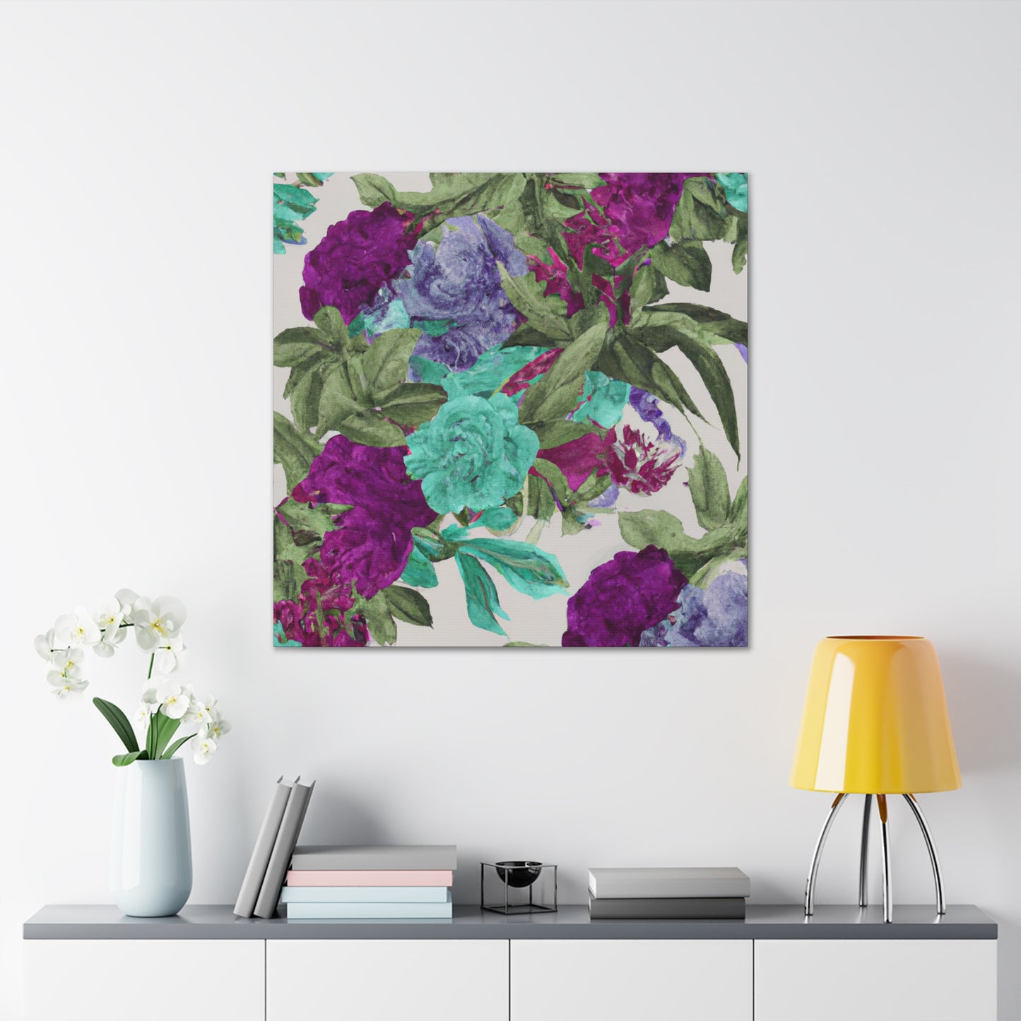 Lotus-Floral - Canvas