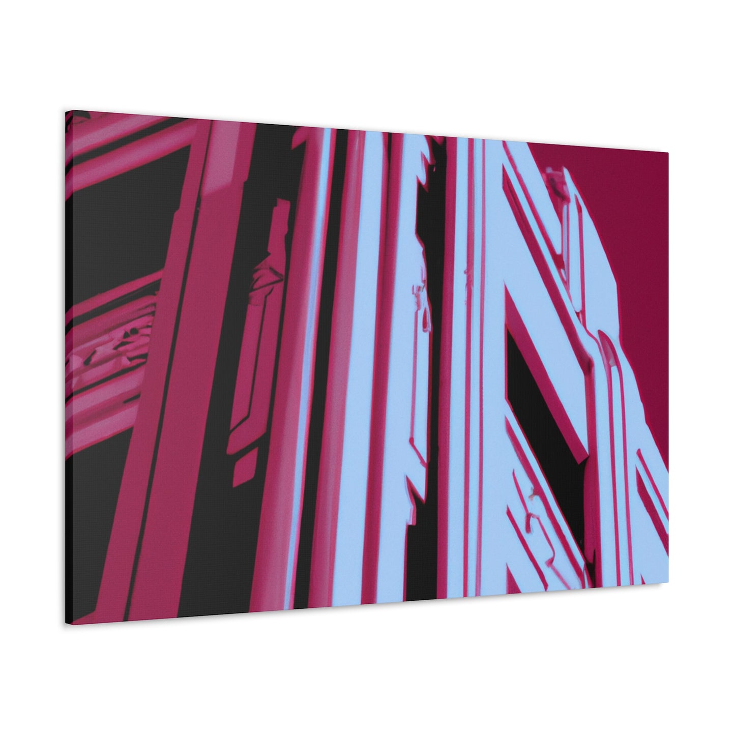 Neo-Deco Revivalism - Architectural Canvas Art Deco