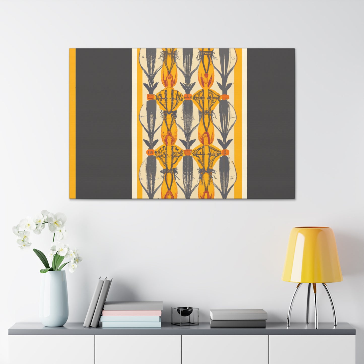 "Fuzzyjeepers" - MIdcentury Canvas