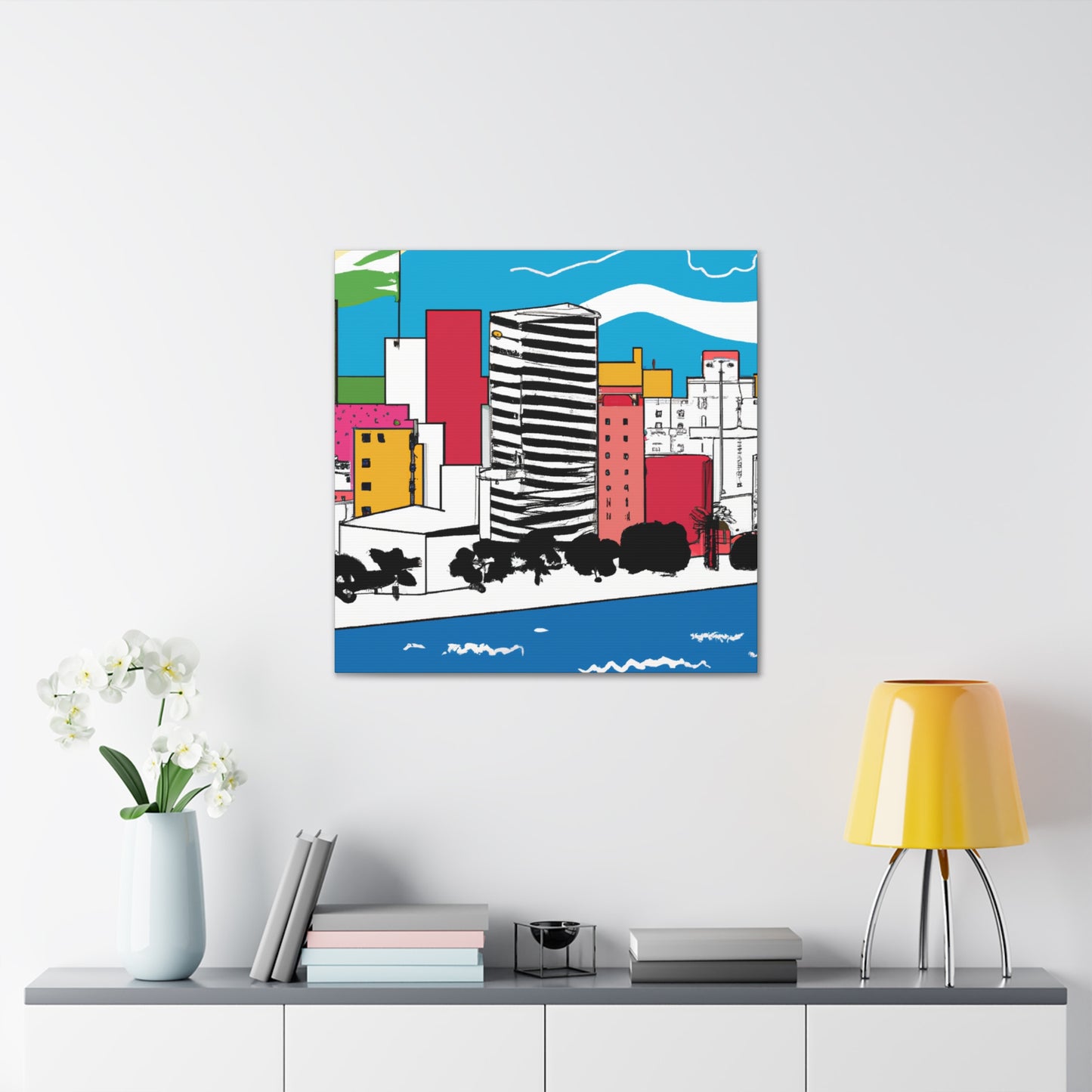 Antonio Vega - South America - Canvas