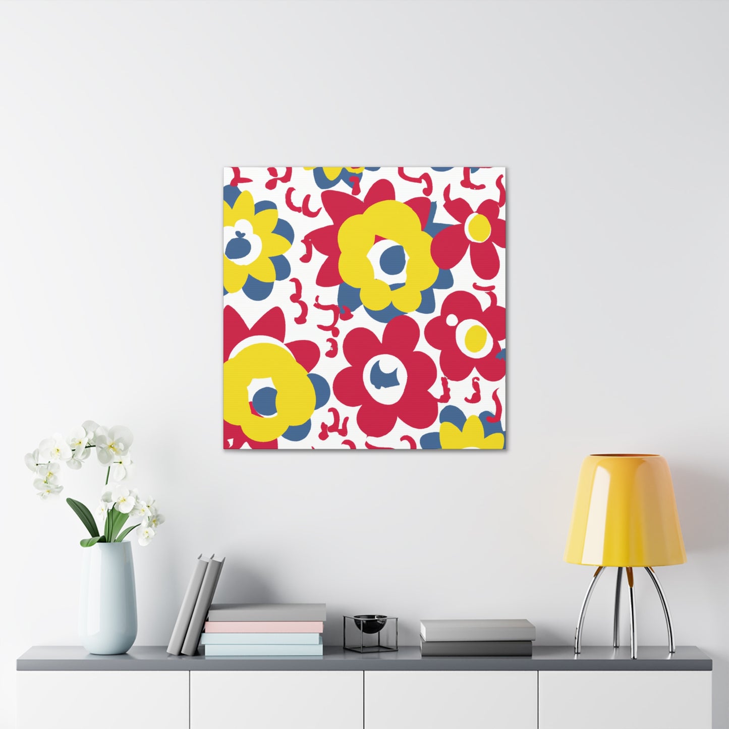 Lotusly - Floral - Canvas