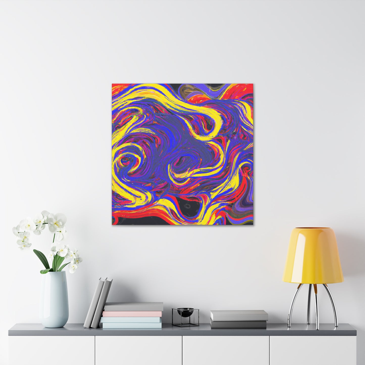 Viridescent Nectar - Abstract - Canvas