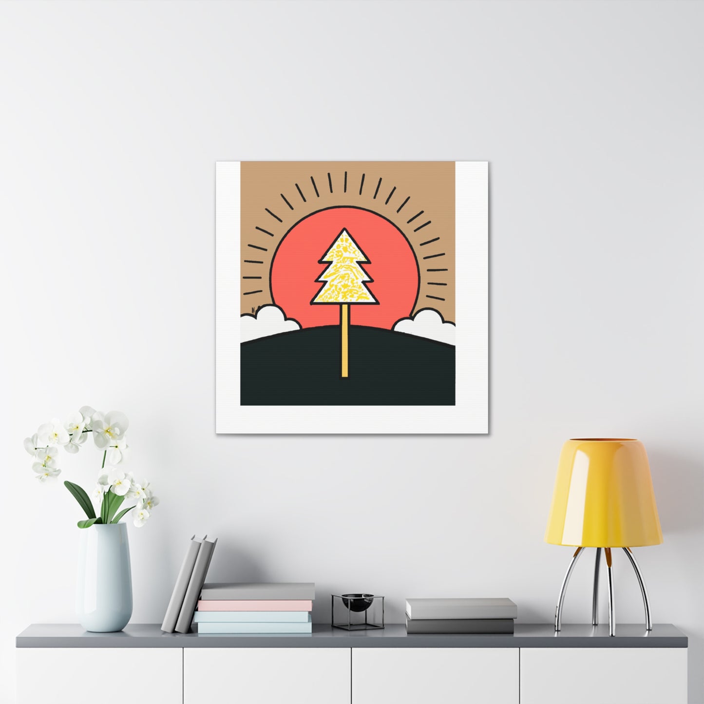 Moonstruck - Minimalism - Canvas