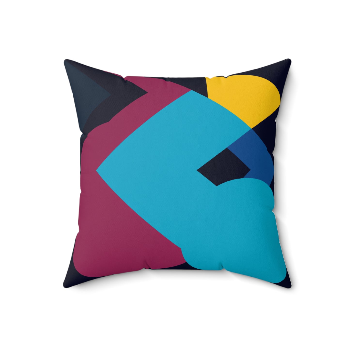 Spun Polyester Square Pillow