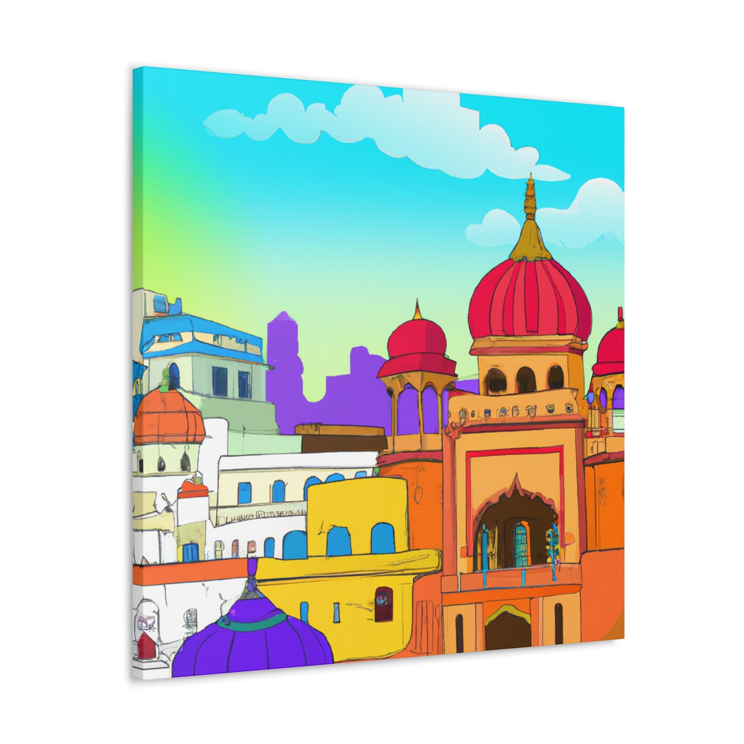 RosariTaj - Destination India - Canvas