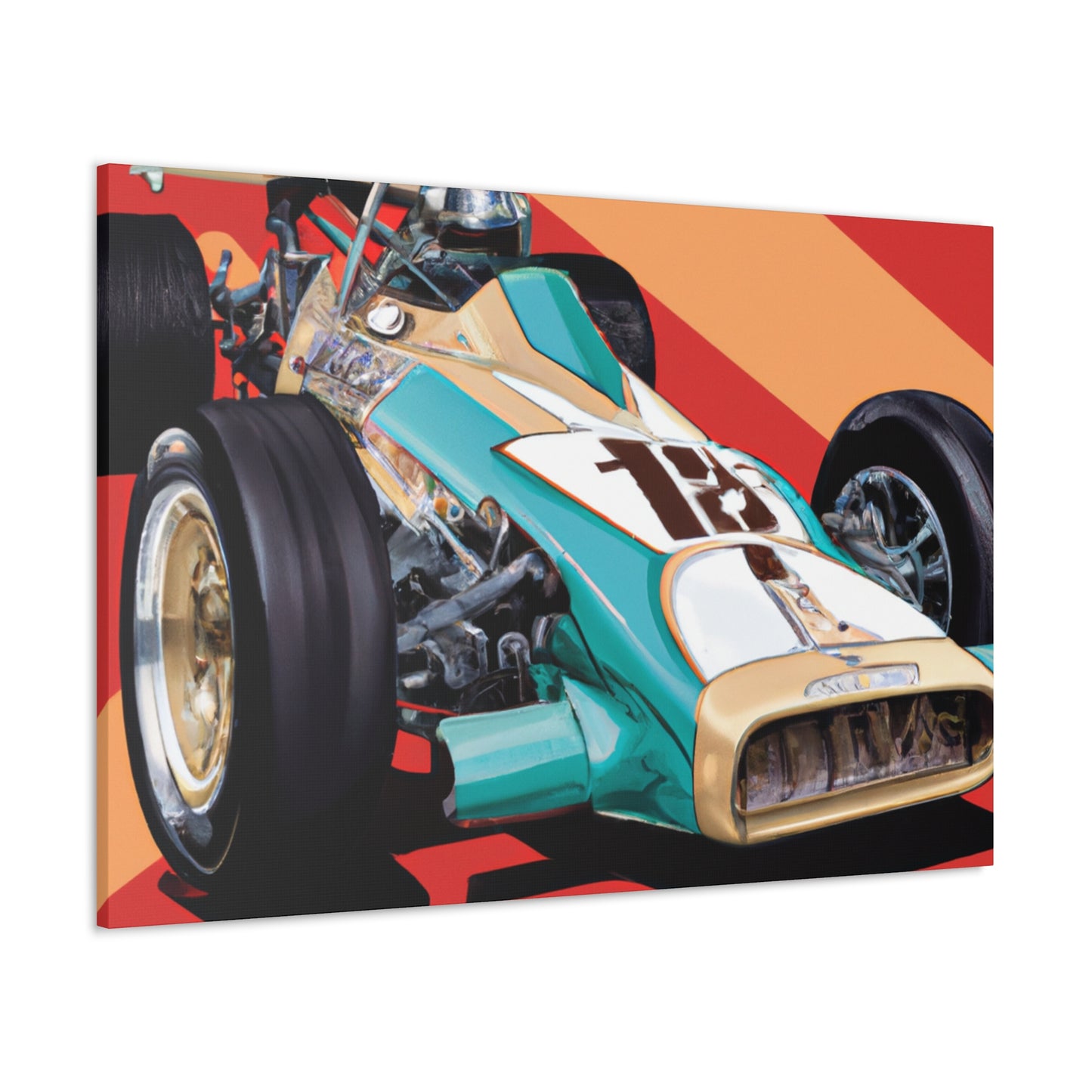 The Road Burner - Automobile - Canvas
