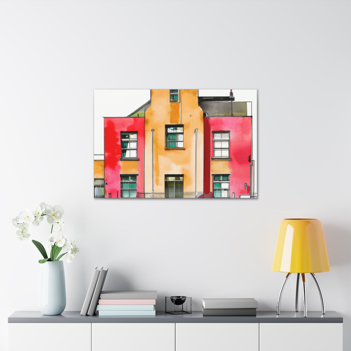 Clara Bella Fontaine - Architectural Canvas