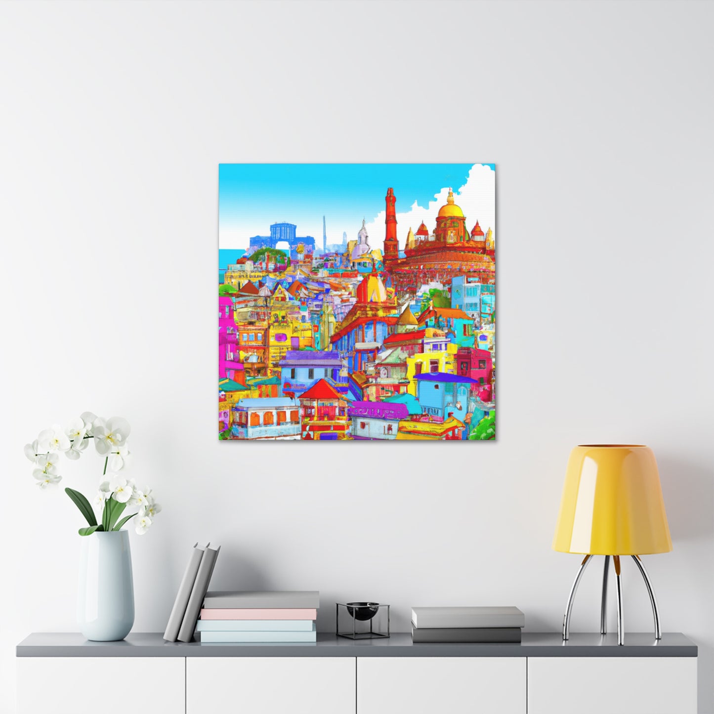 Tajmahal - Destination India - Canvas