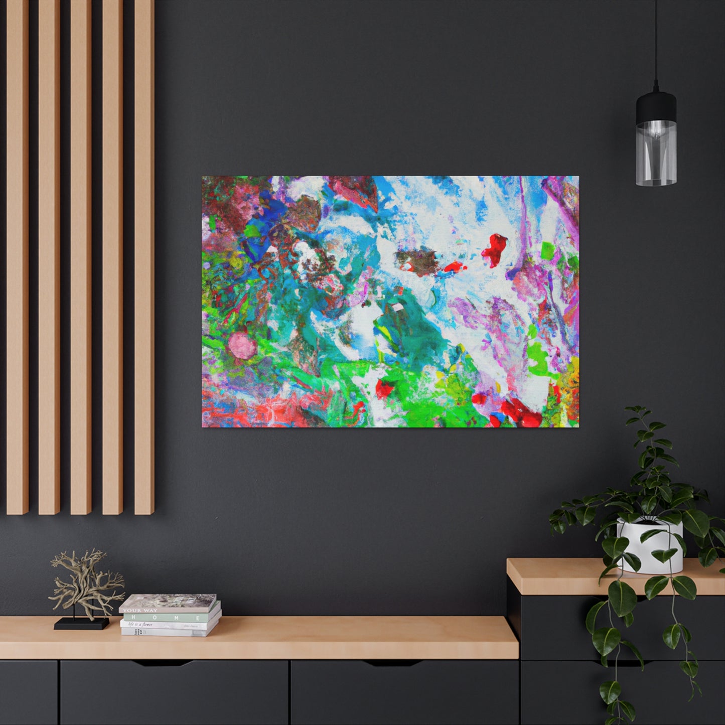 Luminous Landscape - Abstract Canvas