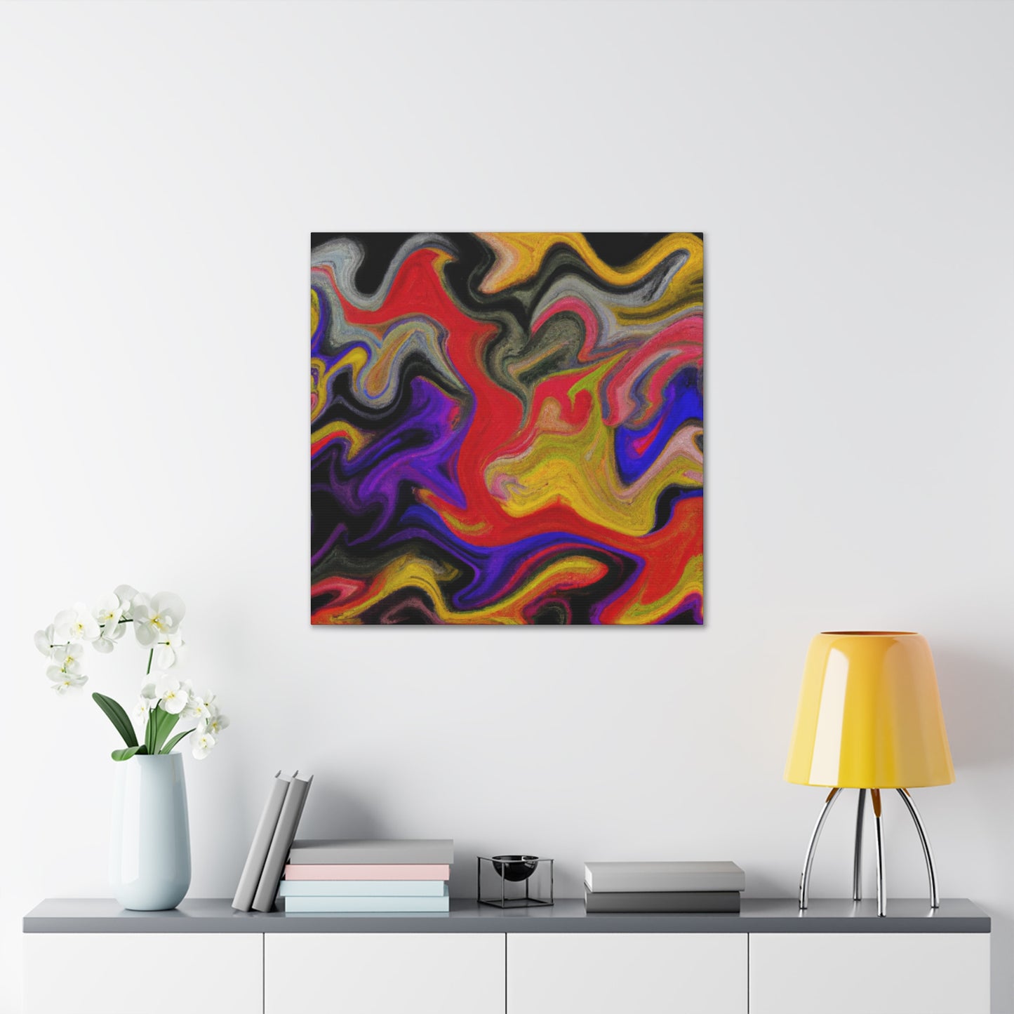 Verdant Mist - Abstract - Canvas
