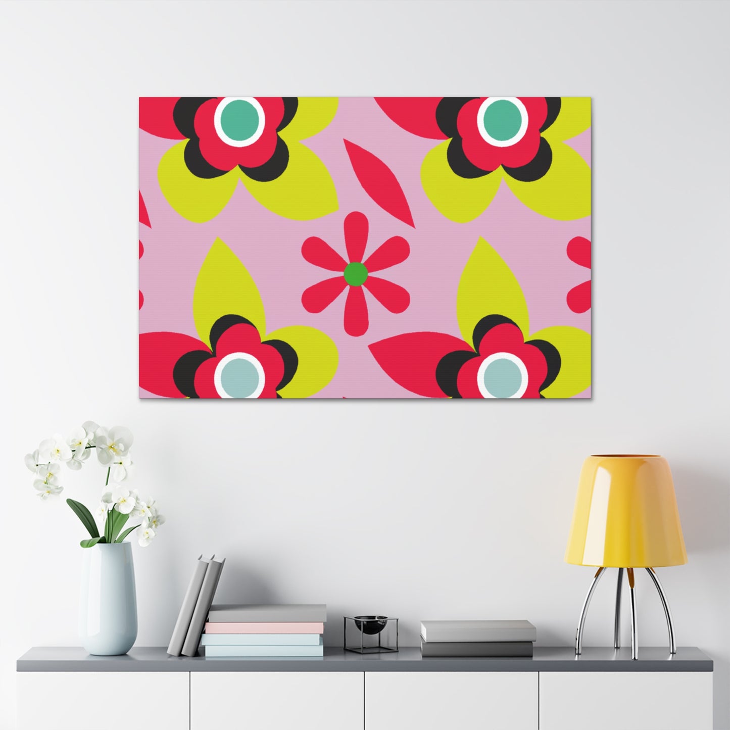 Bloomsbury - Floral - Canvas