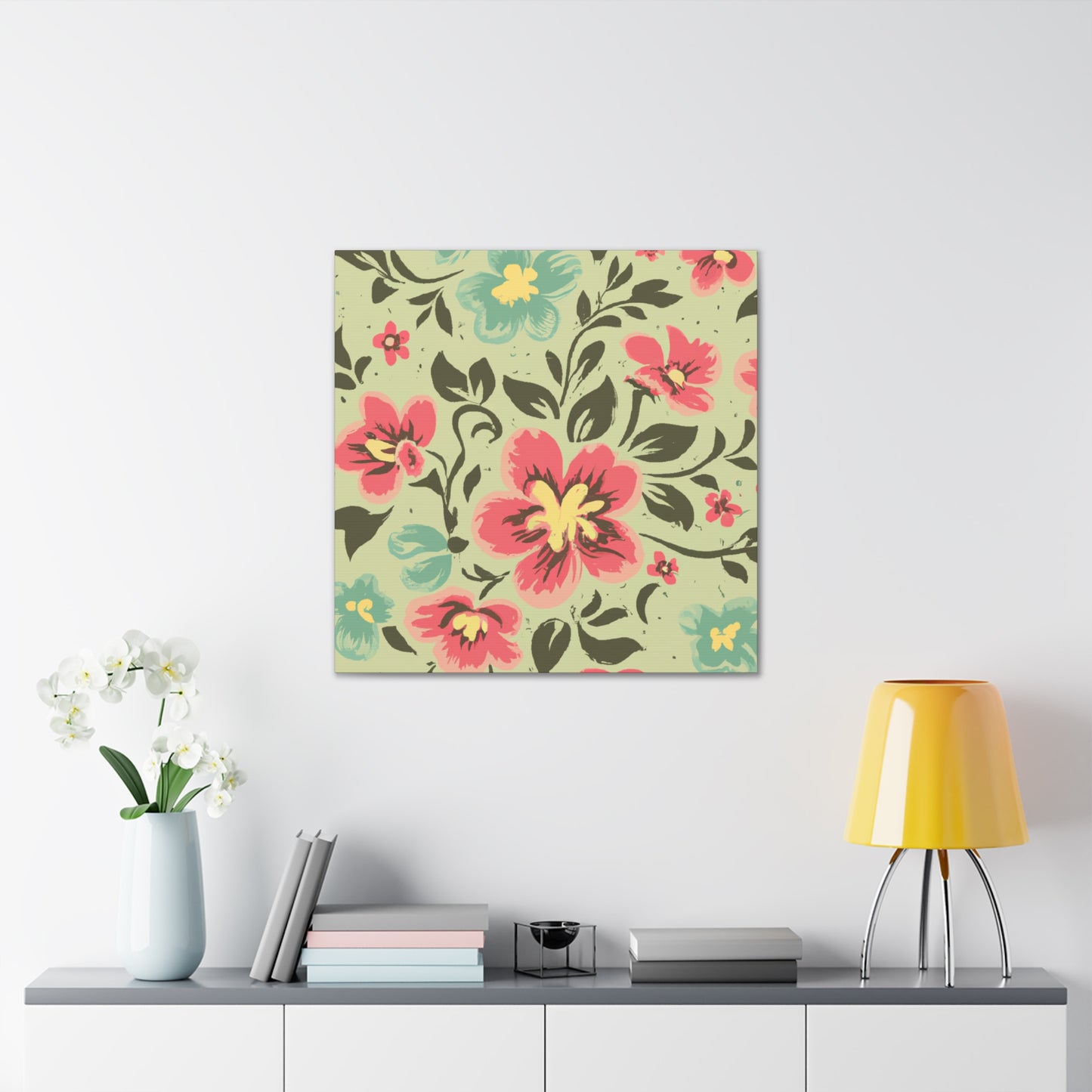 Solstice Sunrise - Floral - Canvas