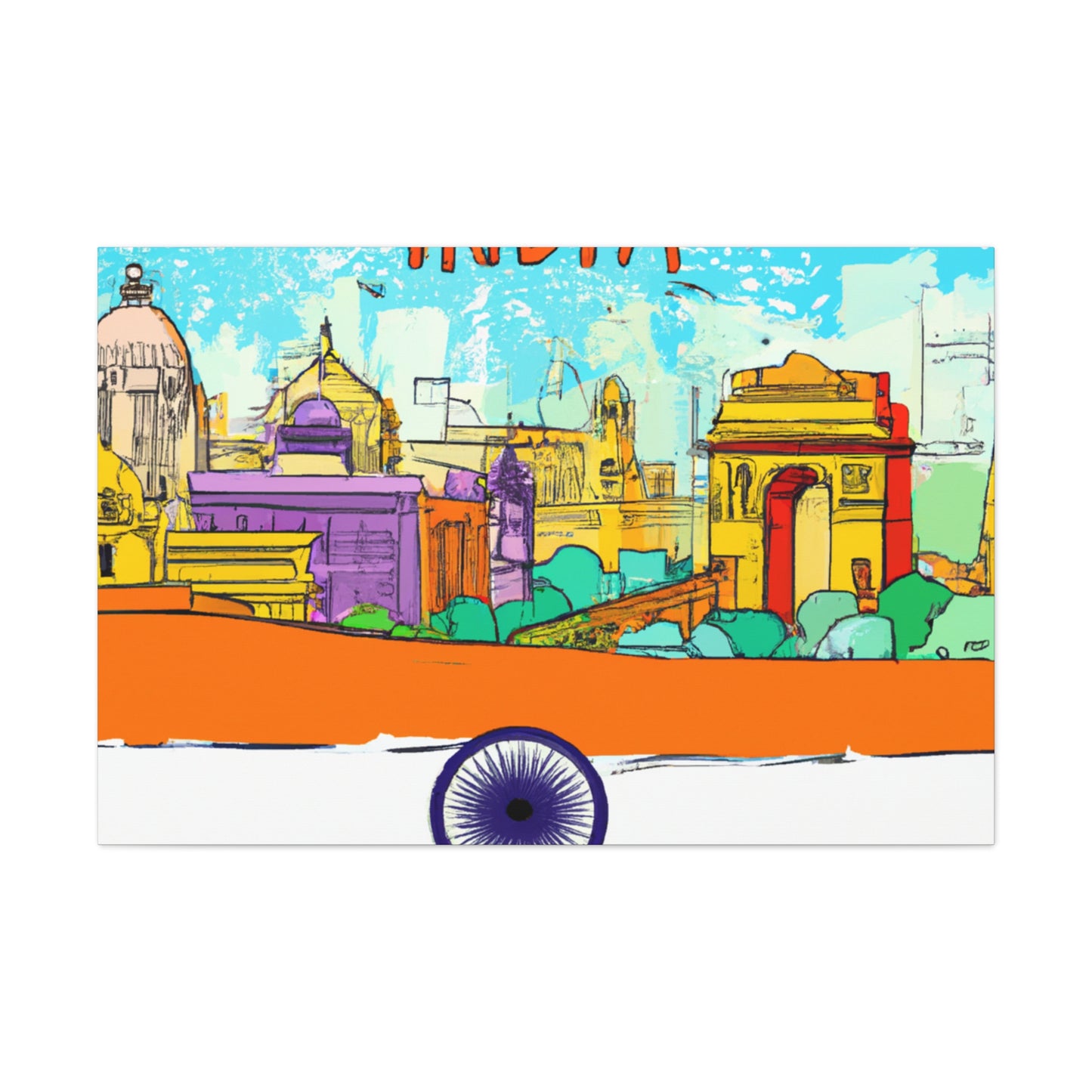 Jaipuria - Destination India - Canvas