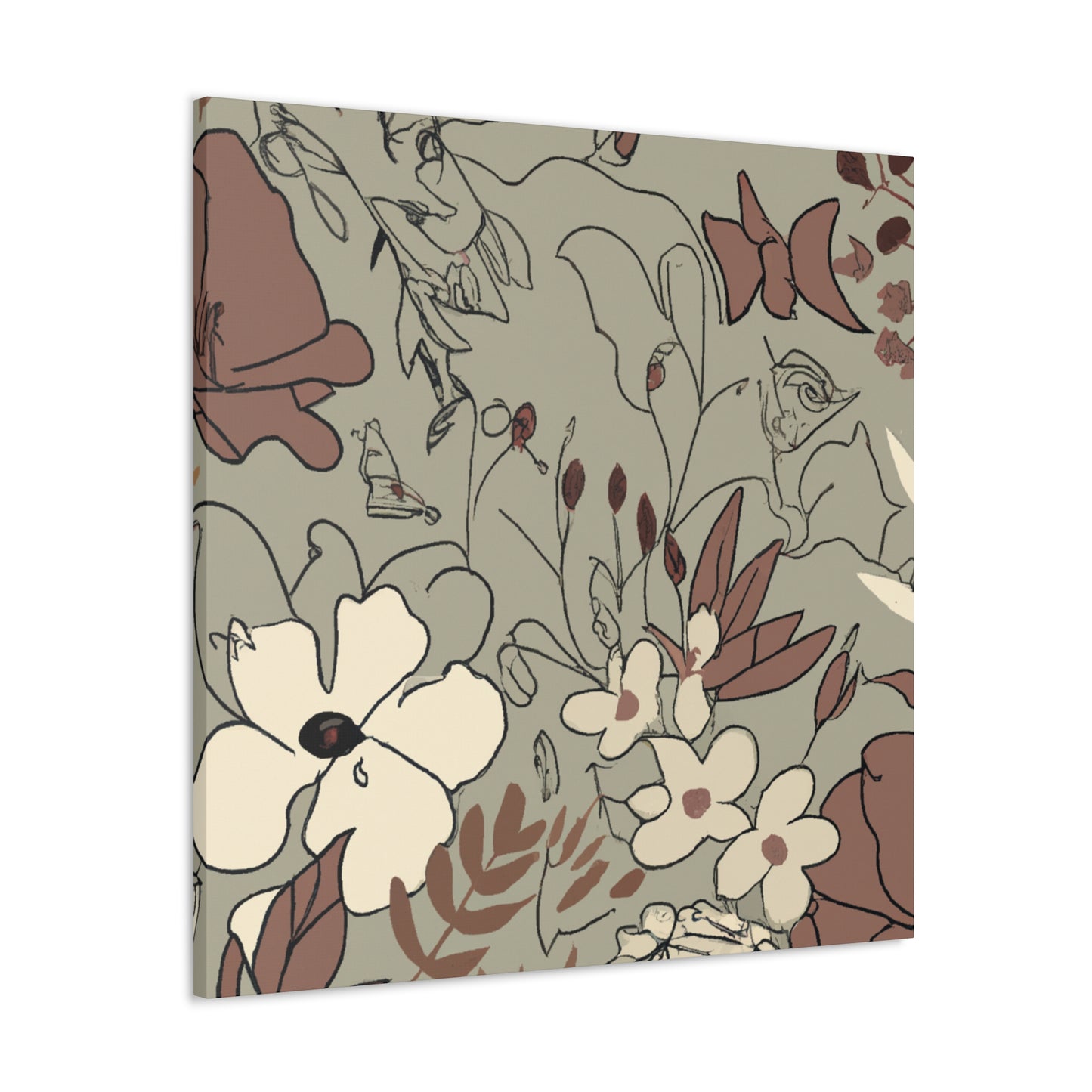Primrose-Floral - Canvas