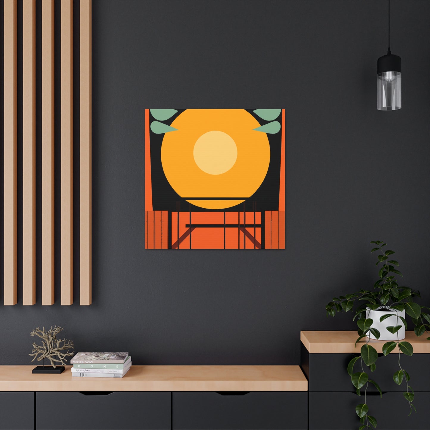 Sunduzi - Midcentury Canvas
