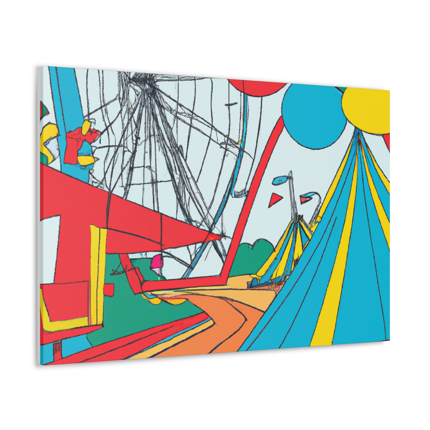Fiesta Funhouse - Amusement - Canvas