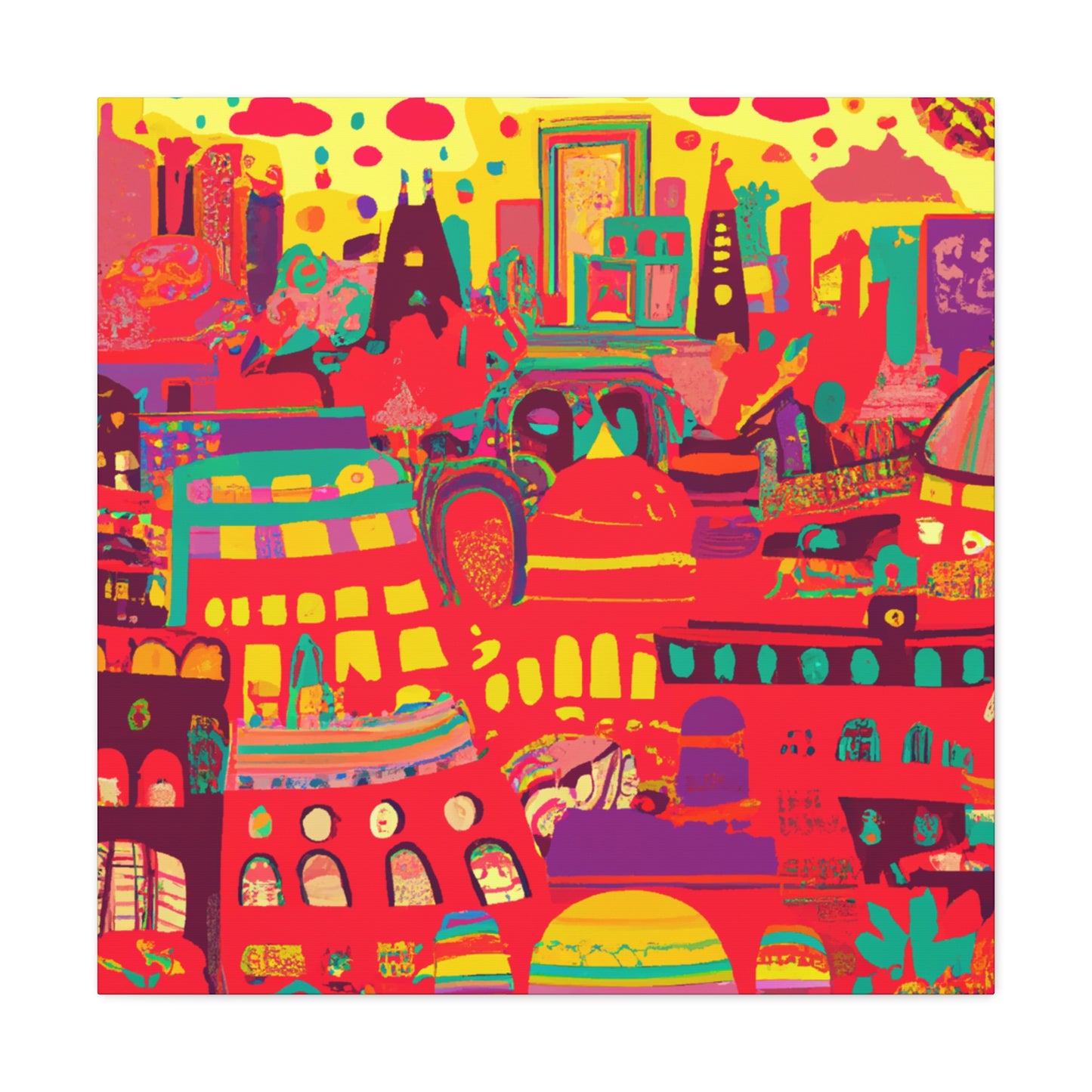 Khalilah - India - Canvas