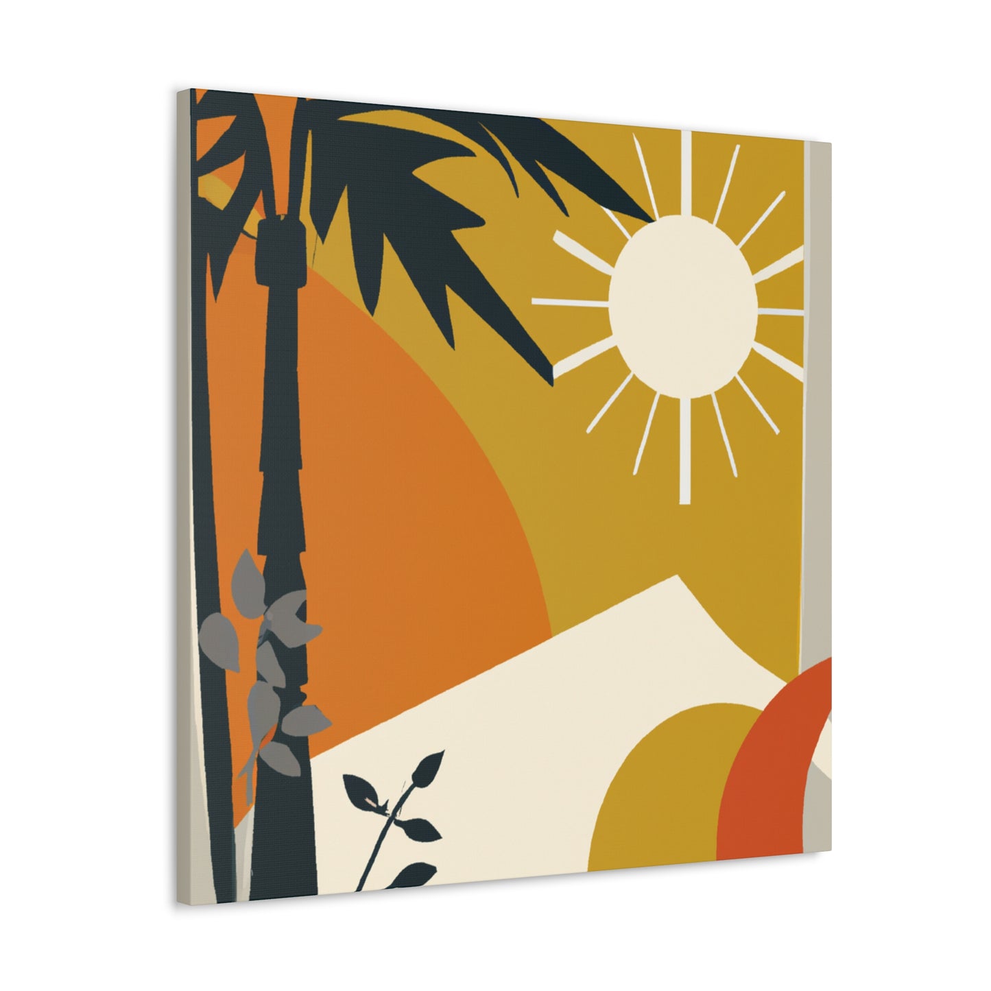 Twisted Balance- Midcentury - Canvas