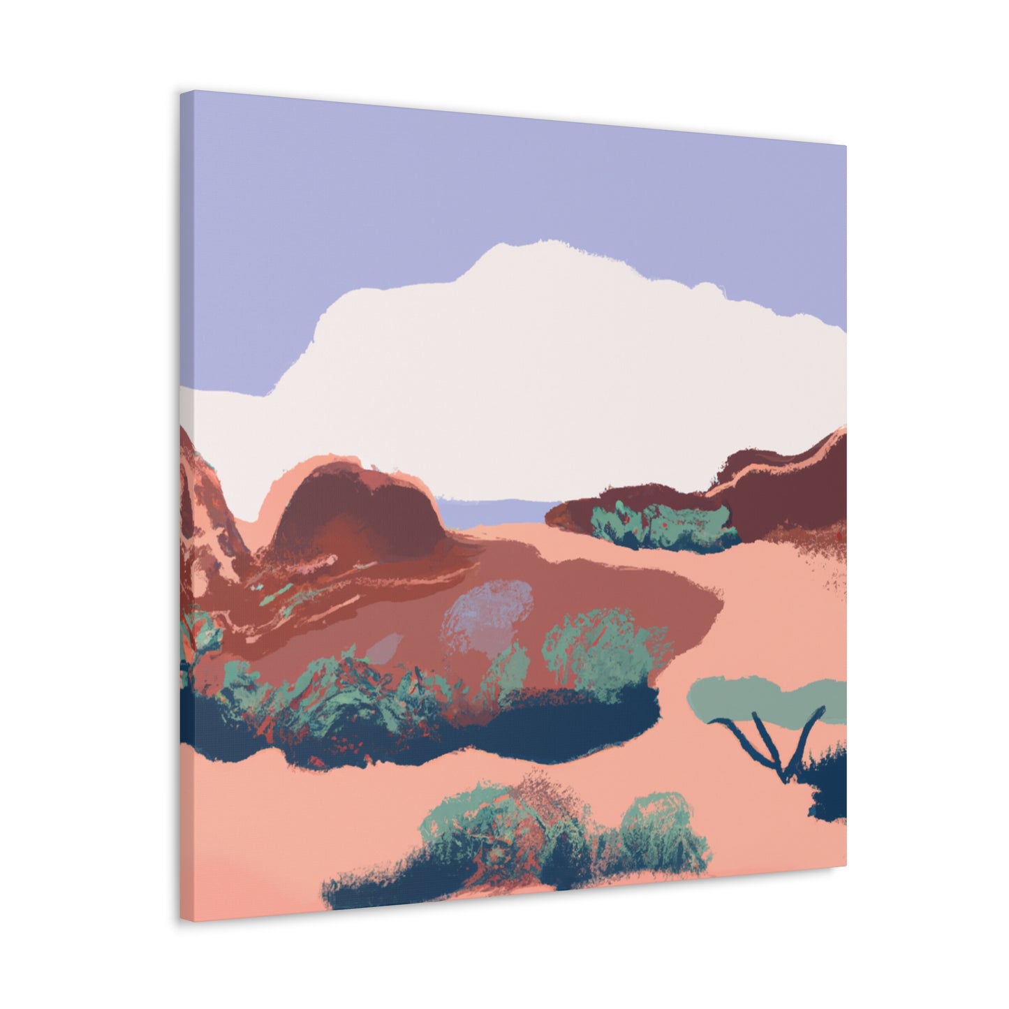 Sandstorm Oasis - Landscape - Canvas