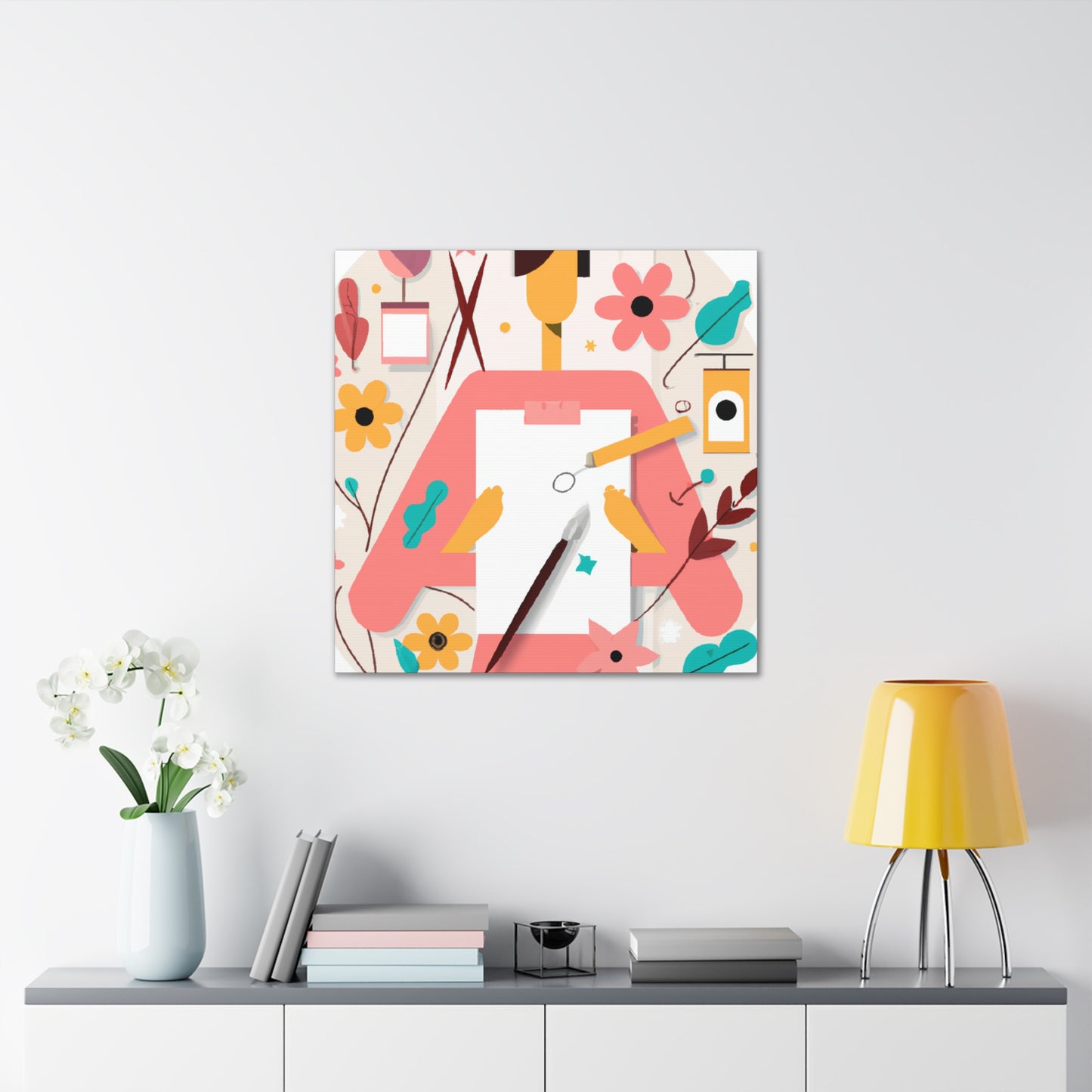 Sparse Aura - Minimalism - Canvas