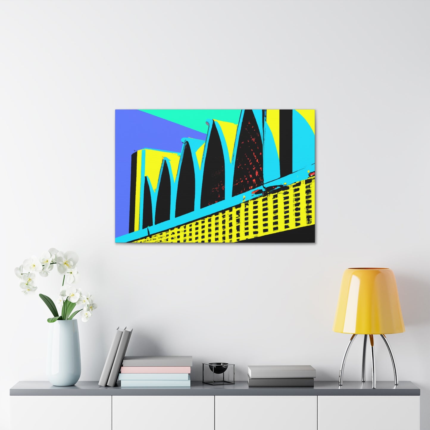 Teensome Twist-O-Rama Dance Hall - Canvas - Pop Art