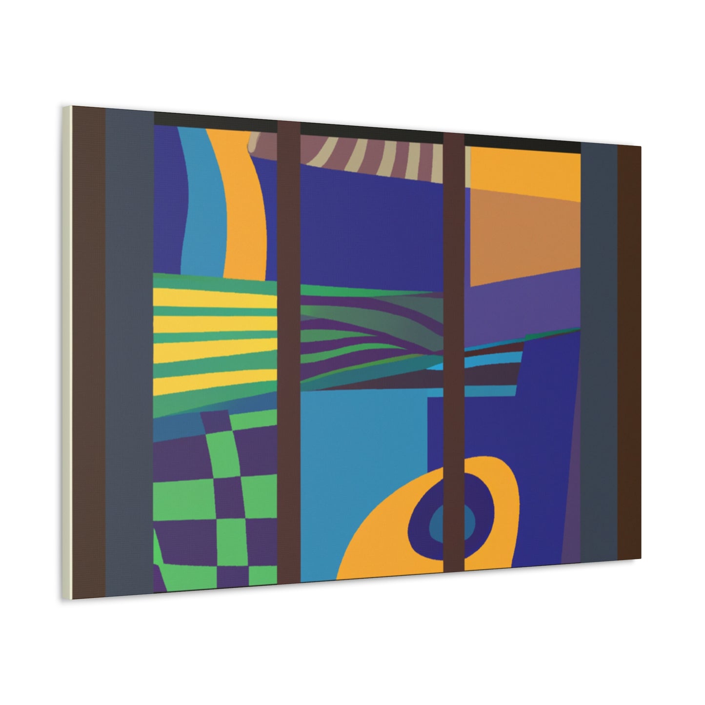 Amaze-Owl - Midcentury Canvas