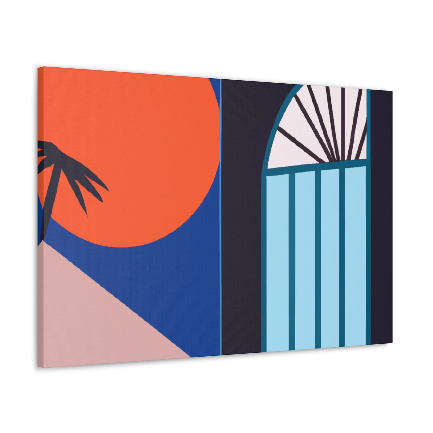 FluffyCloudyBear - Midcentury Canvas