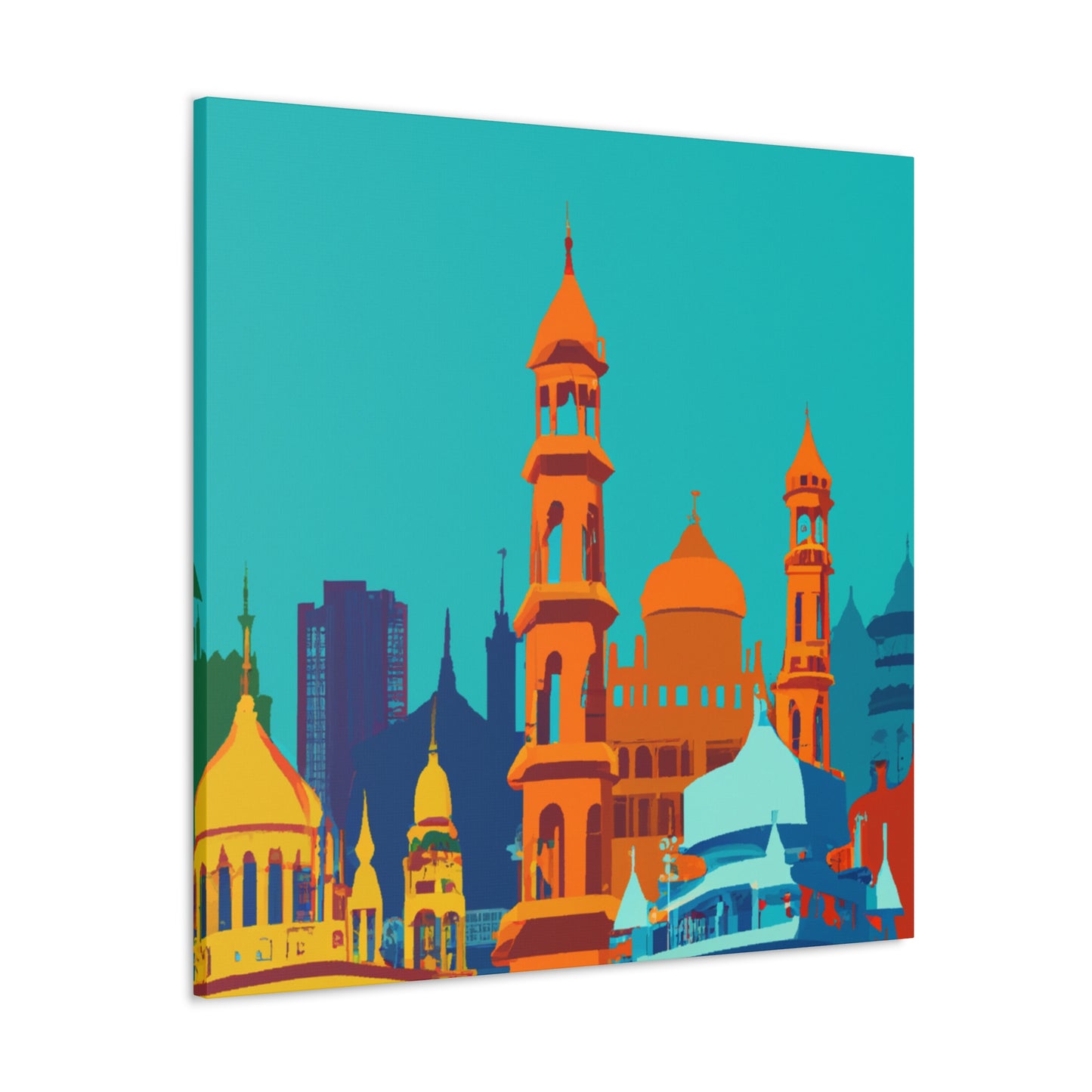 Exotic Vibrancy - Destination India - Canvas