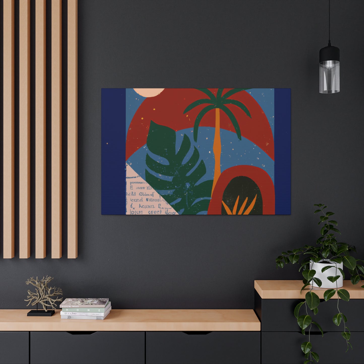 Fleececoat Mittenscat - Midcentury Canvas