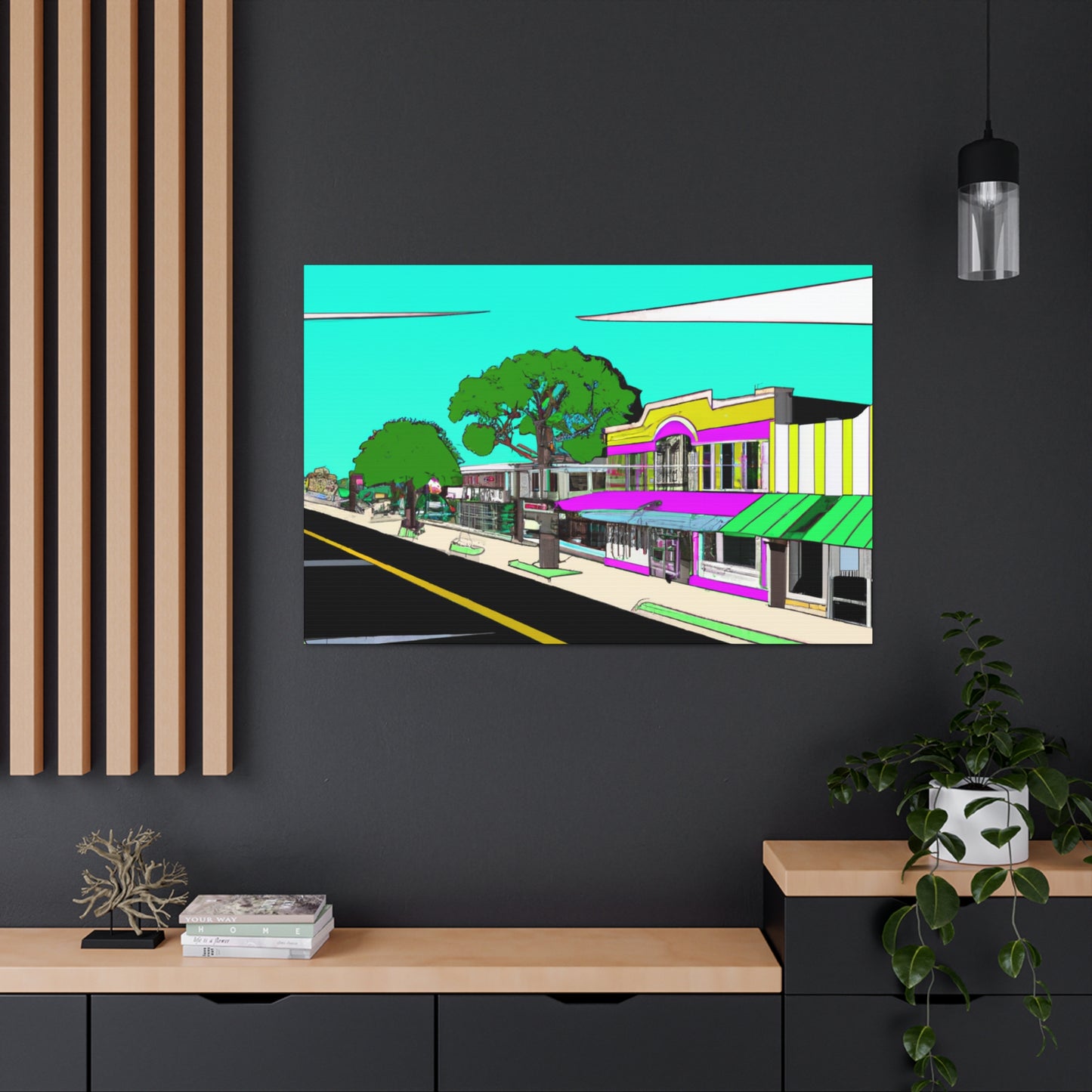 "Bop-A-Rama" - Pop Canvas
