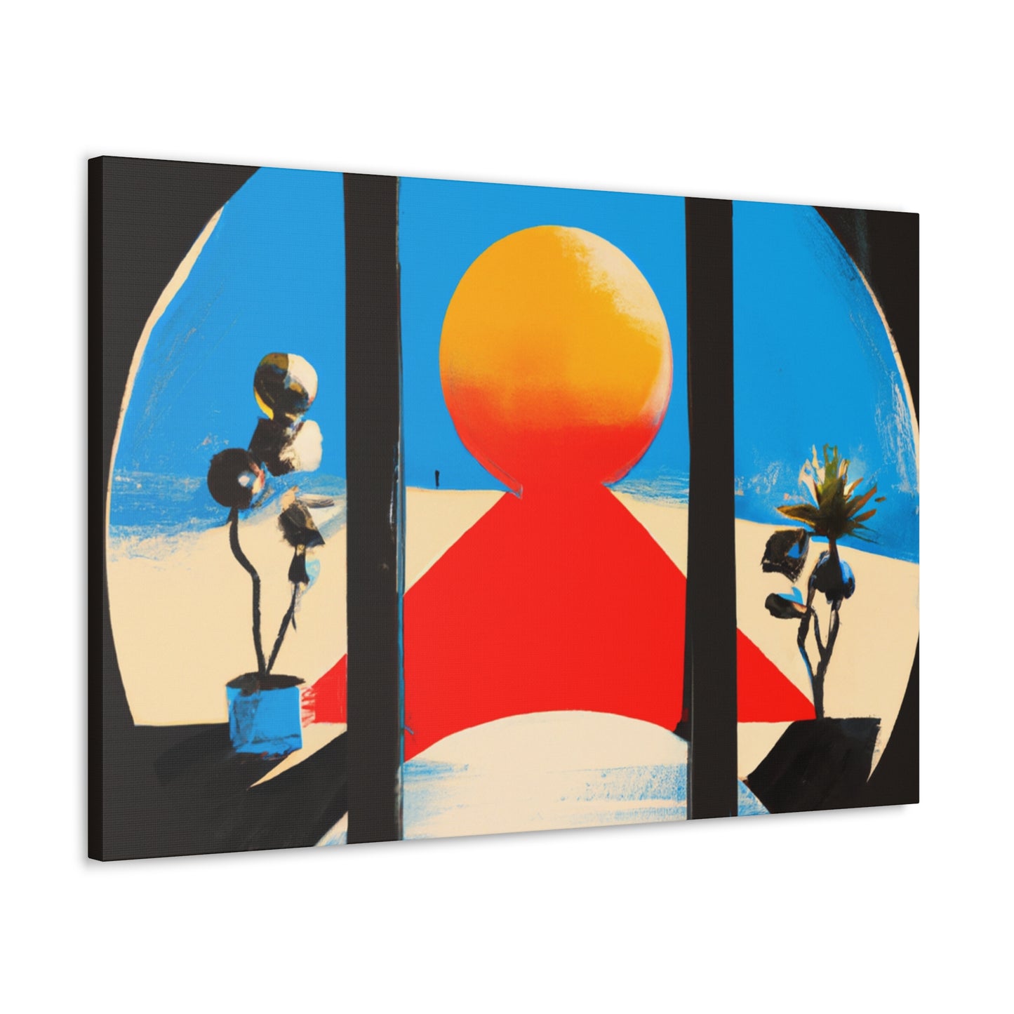 Vigilant Flow- Midcentury - Canvas