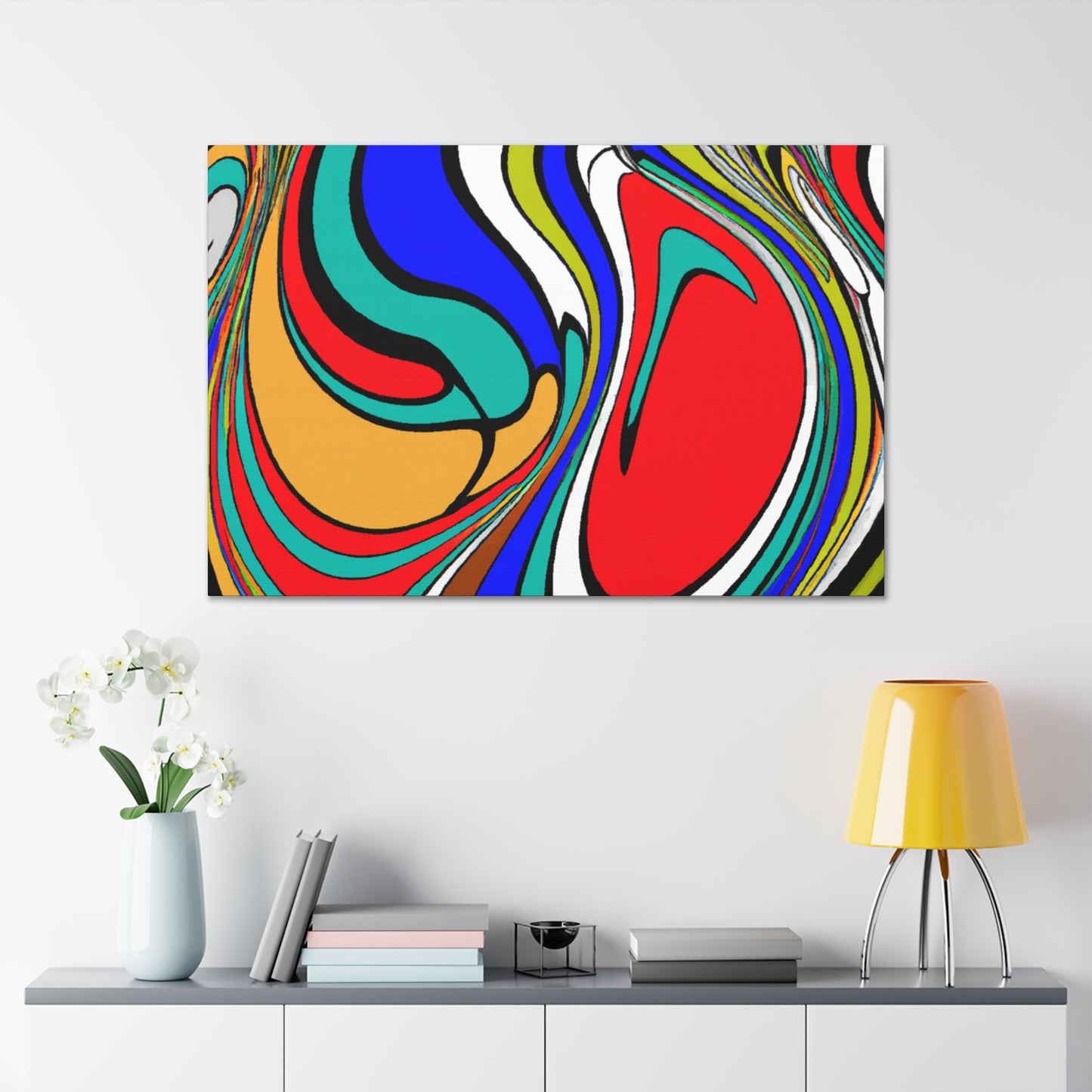 Night Dew - Abstract - Canvas