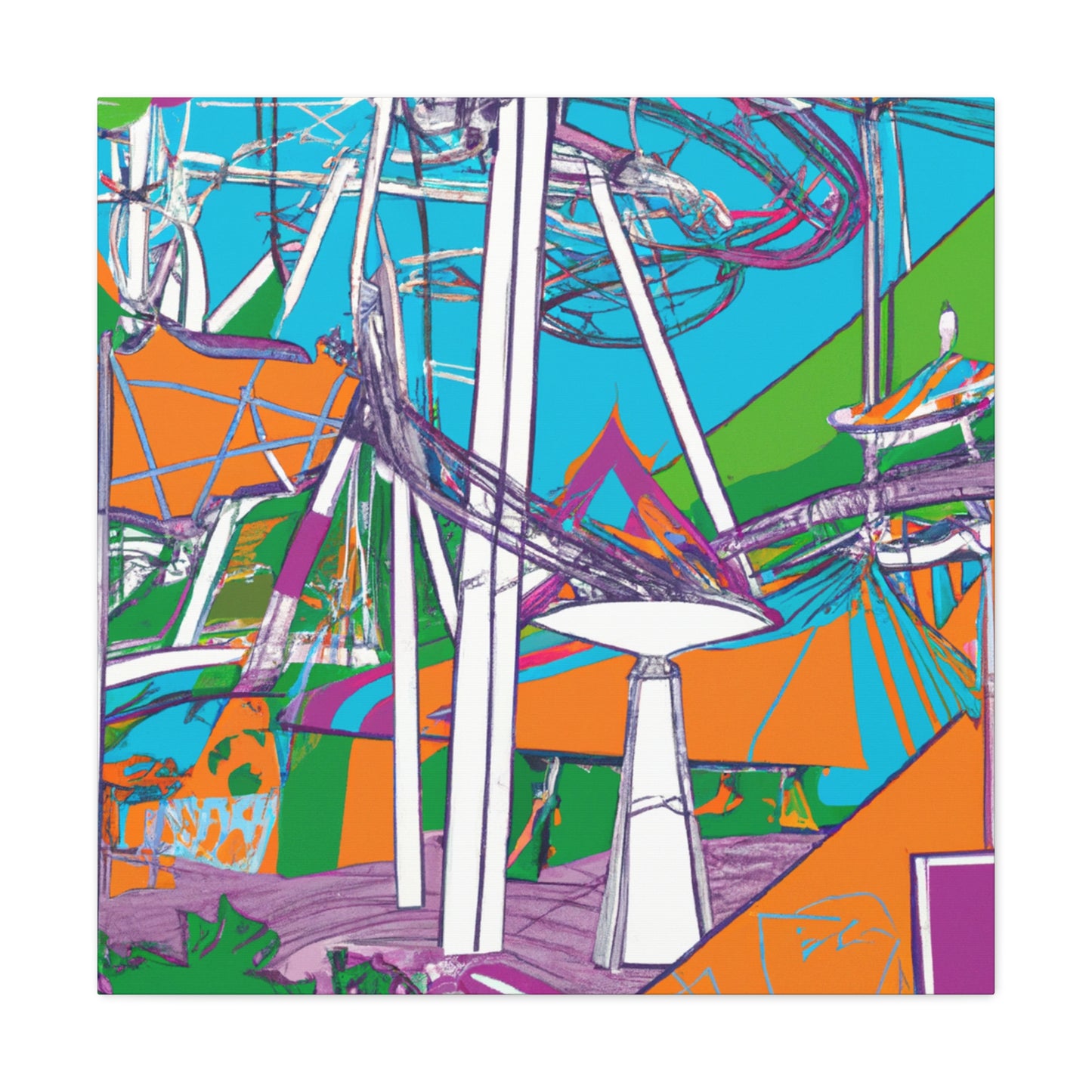 Fertility Fields - Landscape - Canvas