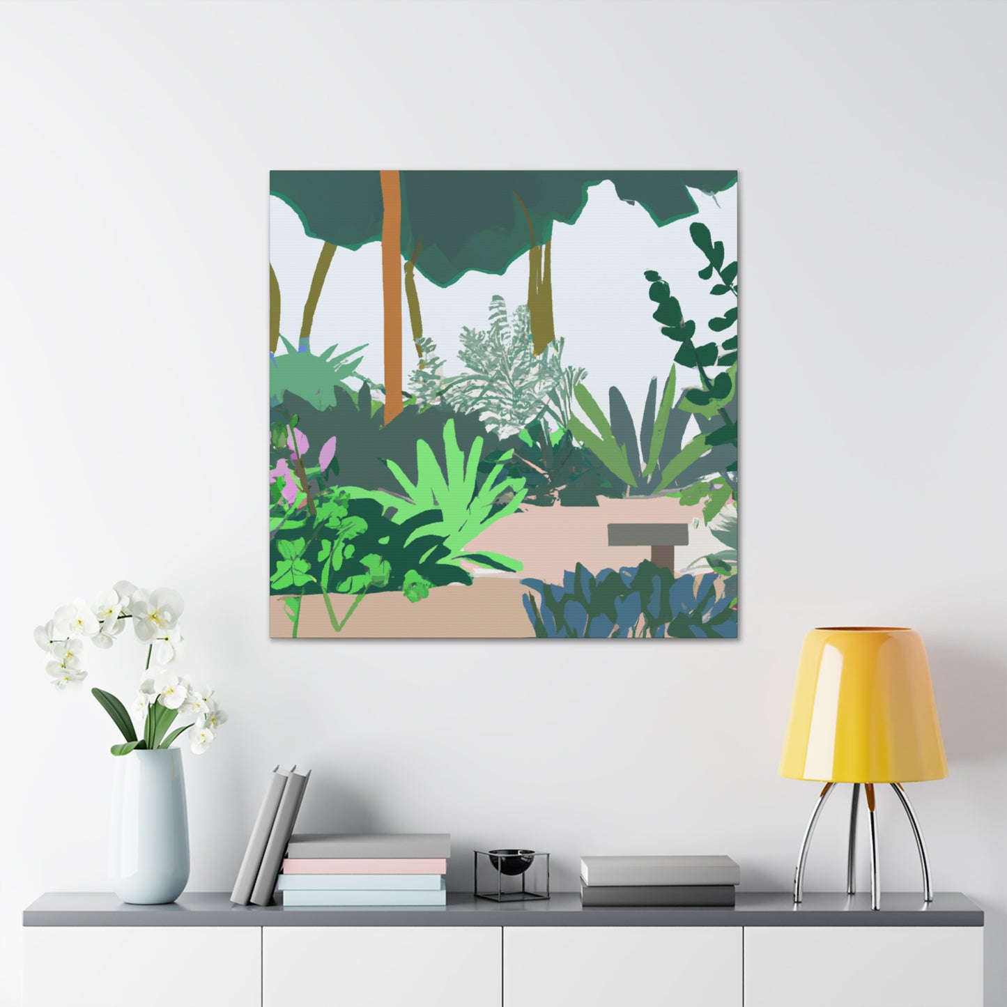 Gardenglow - Landscape - Canvas